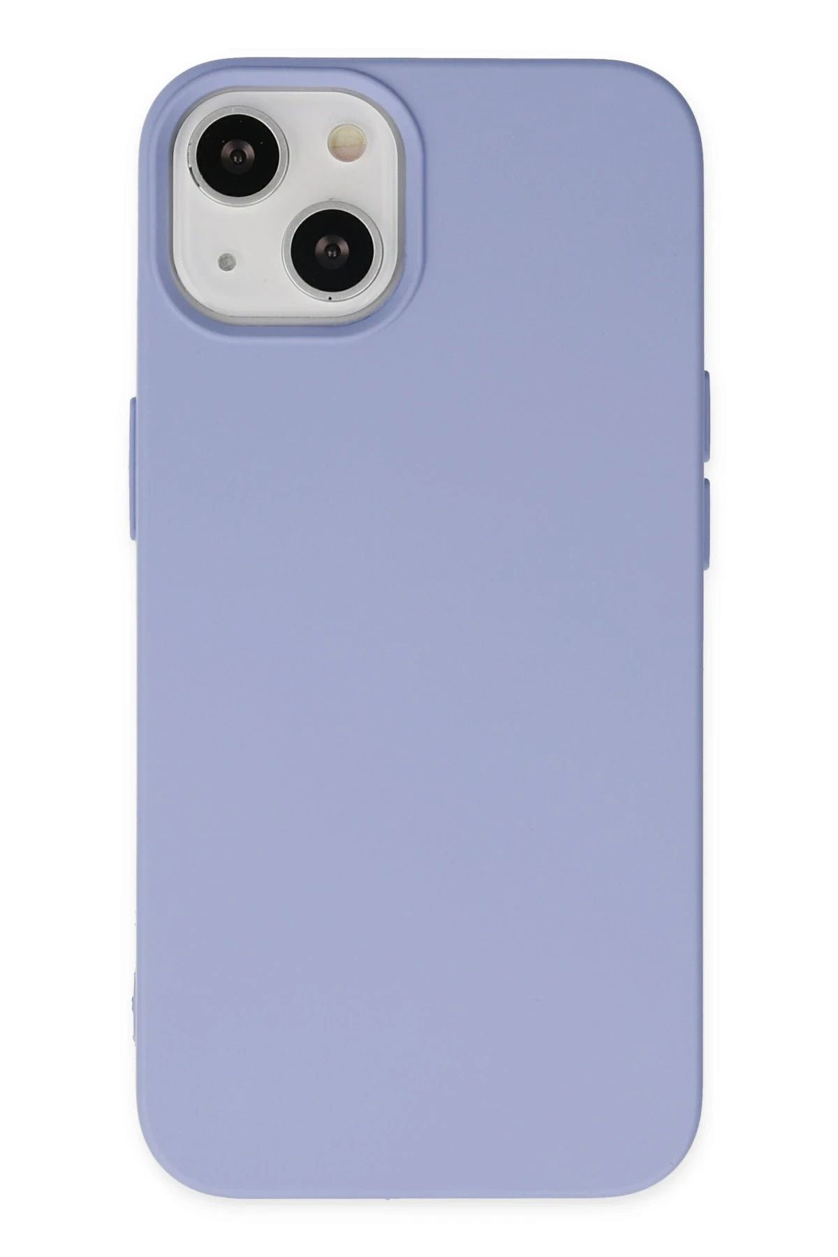 NewFace iPhone 14 Plus Kılıf Nano içi Kadife Silikon - Lila JOJUA