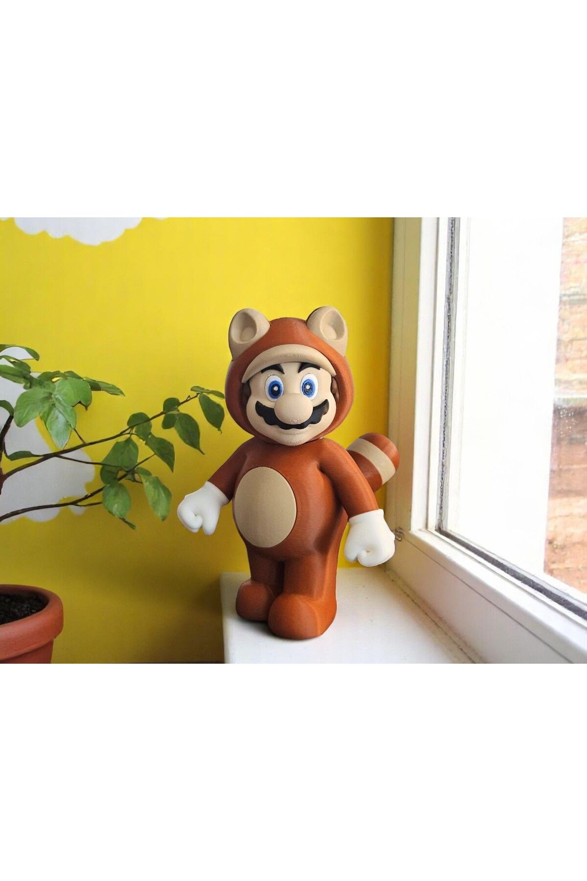 petadora Tanooki Mario Kedi Çok Parçaları Birleştir.