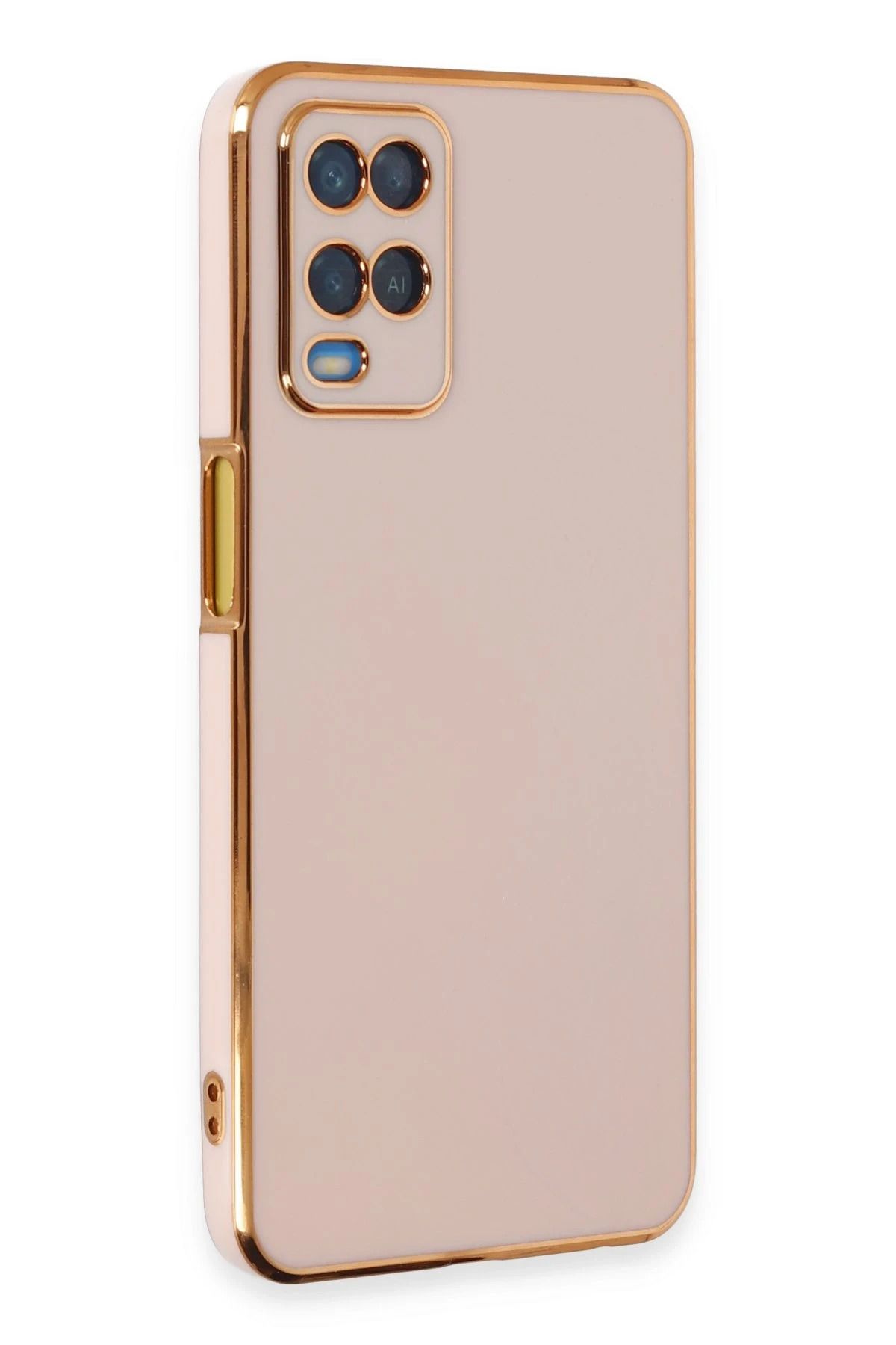 NewFace A54 4G Kılıf Volet Silikon - Pembe JOJUA