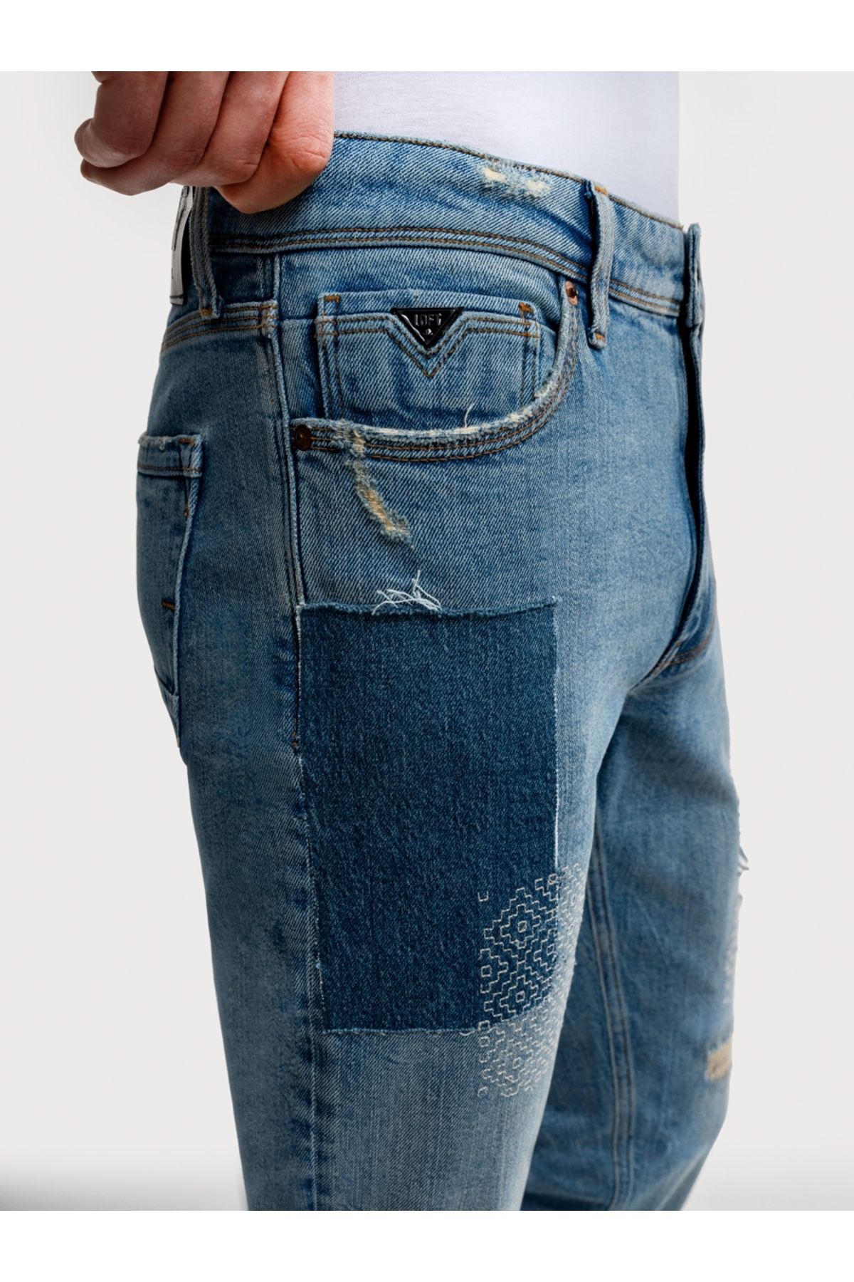 Loft-Pantaloni pentru bărbați Ricardo Slim Fit 5