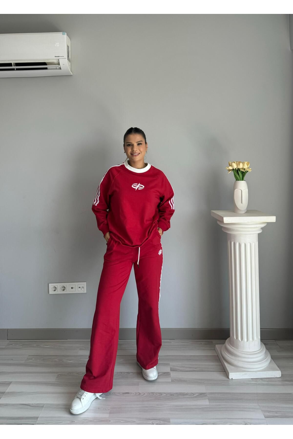 Amaze Şert detay iki iplik eşofman takım