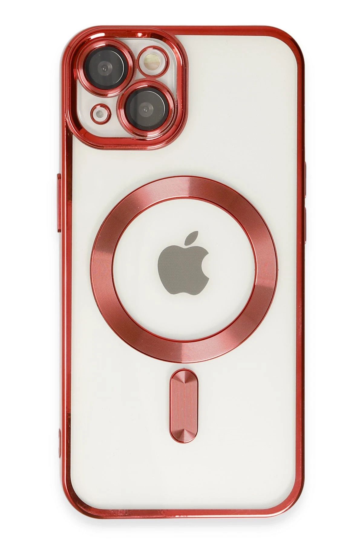 NewFace iPhone 14 Kılıf Kross Magneticsafe Kapak - Kırmızı FERRG