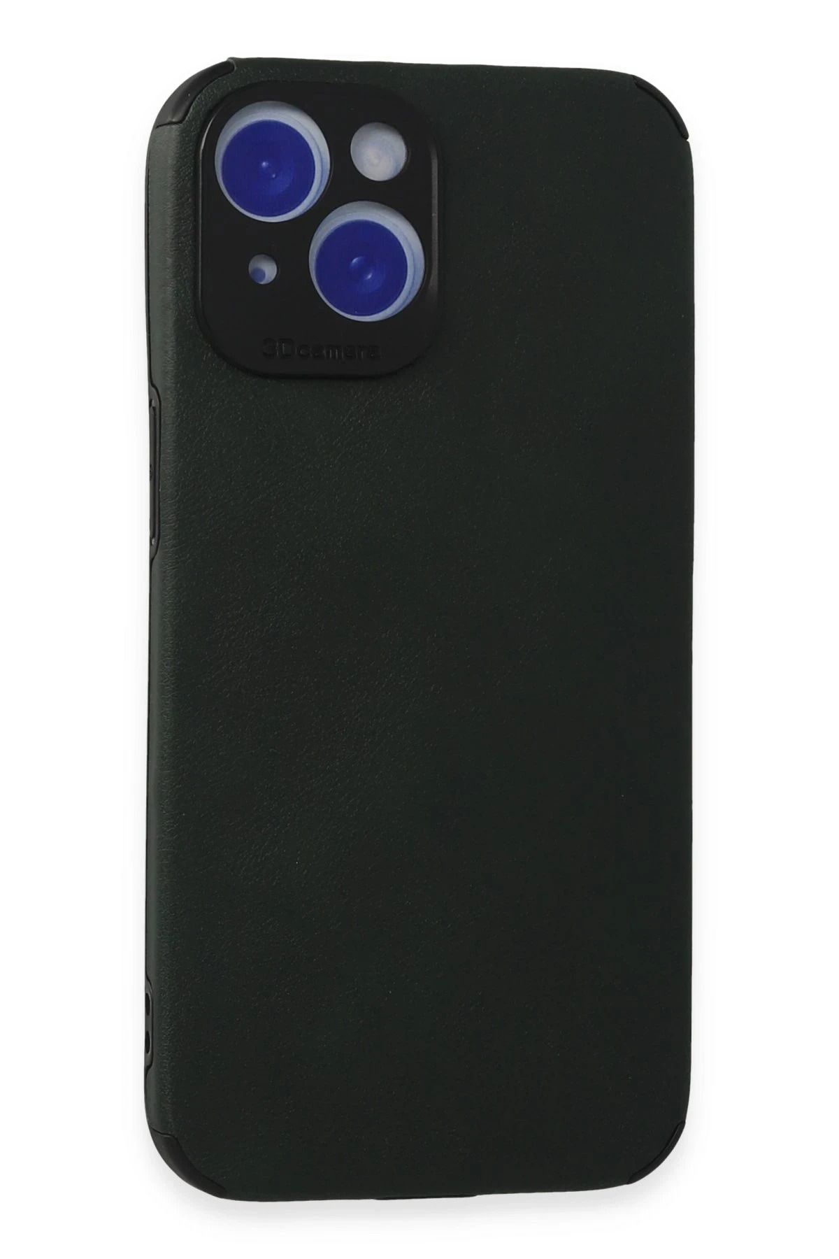NewFace iPhone 15 Kılıf Loop Deri Silikon - Yeşil FERRG