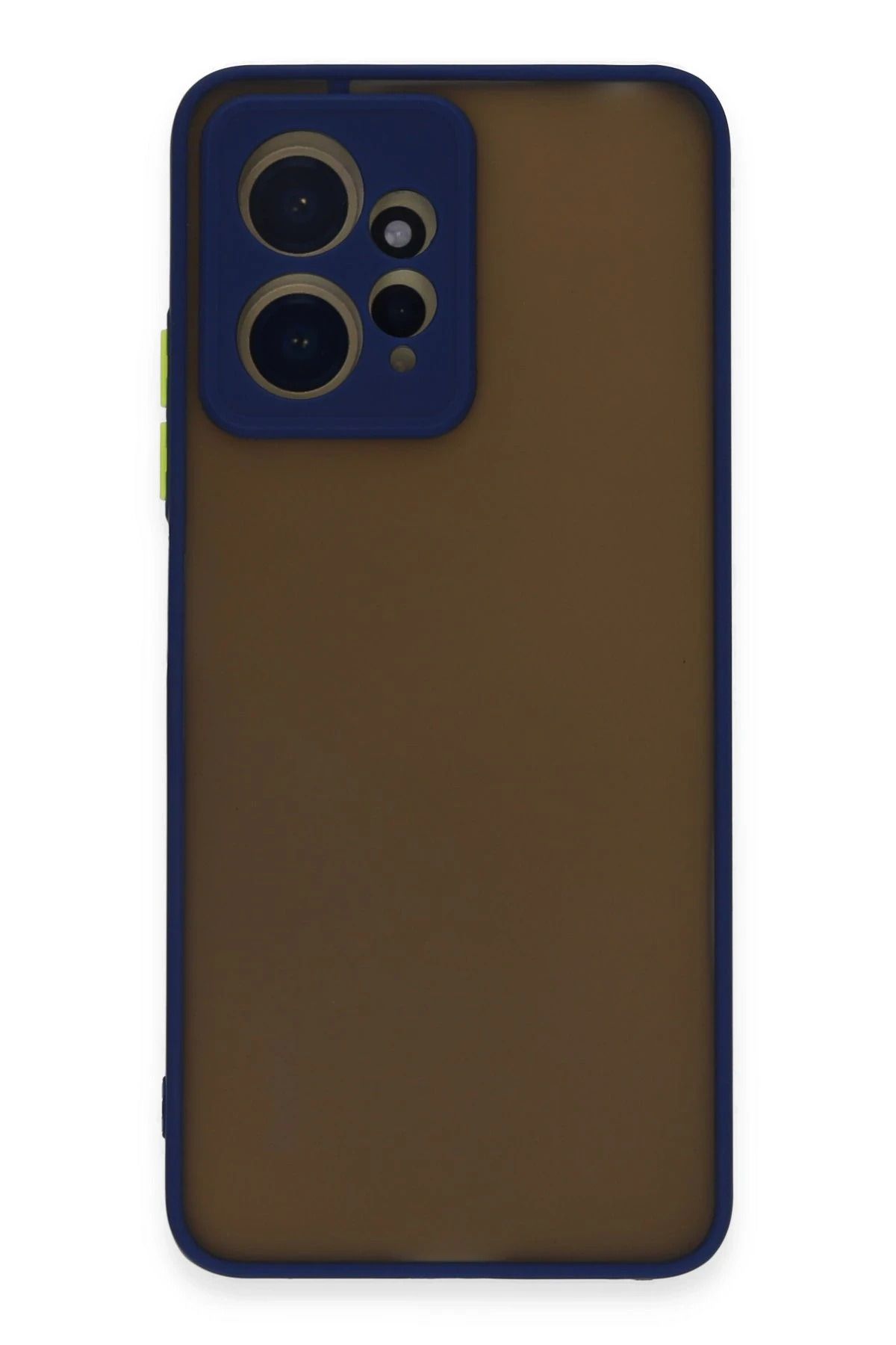 NewFace Xiaomi Redmi Note 12 4G Kılıf Montreal Silikon Kapak - Lacivert HNZRN
