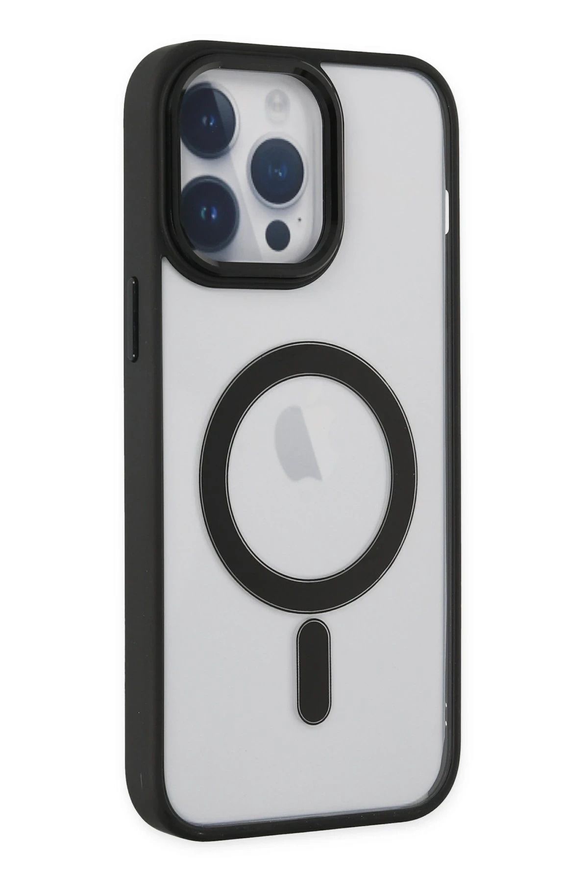 NewFace iPhone 14 Pro Kılıf Room Magneticsafe Silikon - Siyah BSTMY