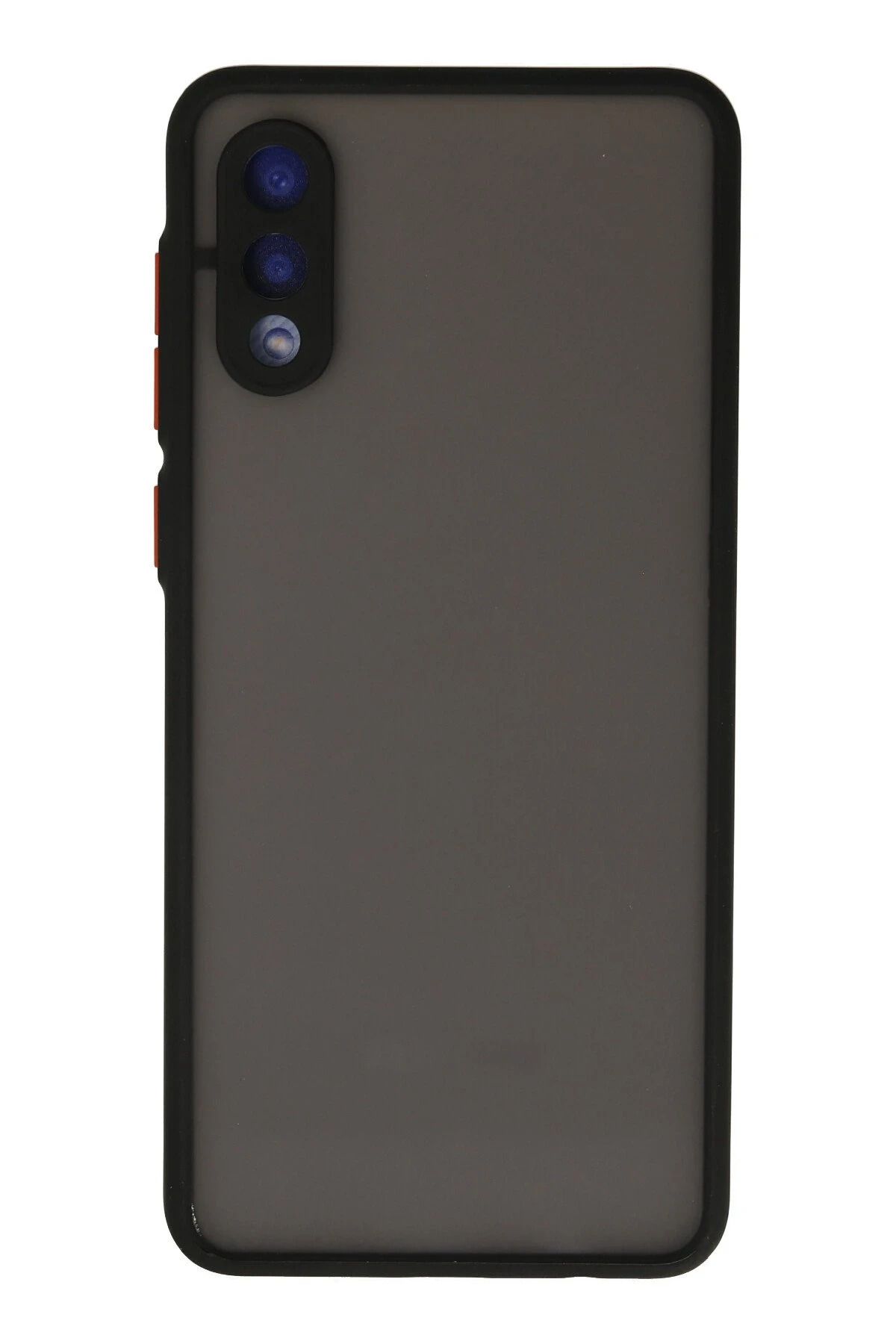 NewFace Samsung Galaxy A02 Kılıf Montreal Silikon Kapak - Siyah LZWDR