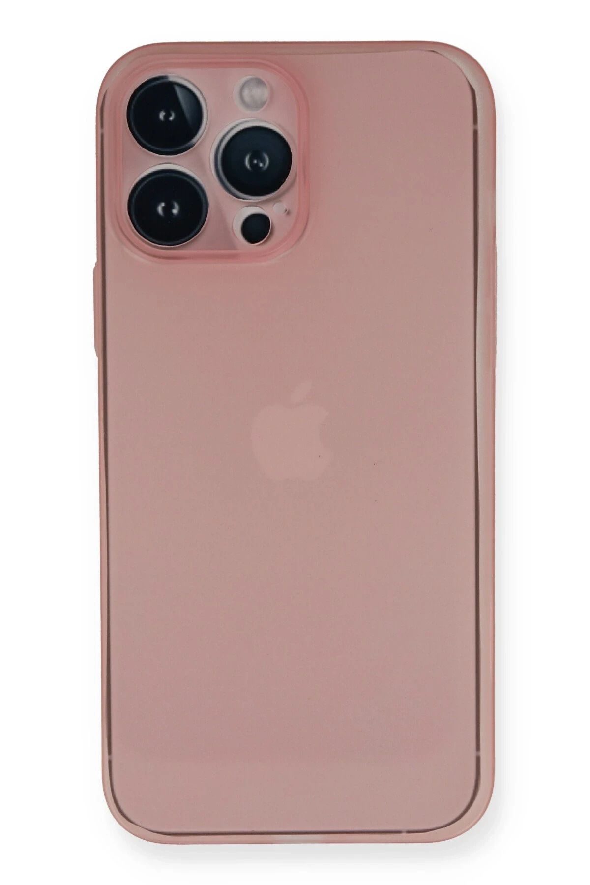 NewFace iPhone 14 Pro Max Kılıf PP Ultra İnce Kapak - Pembe LZWDR