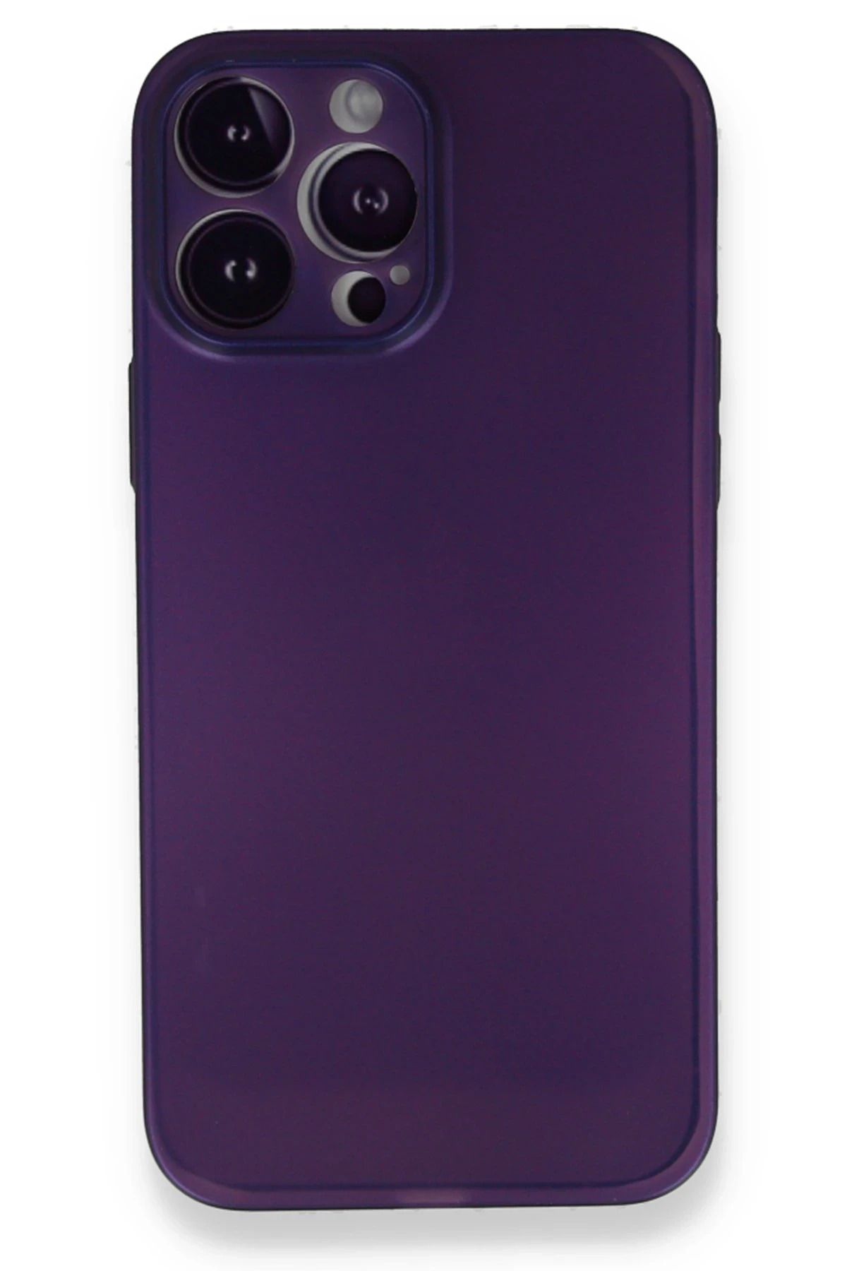NewFace iPhone 14 Pro Kılıf PP Ultra İnce Kapak - Mor JOJUA
