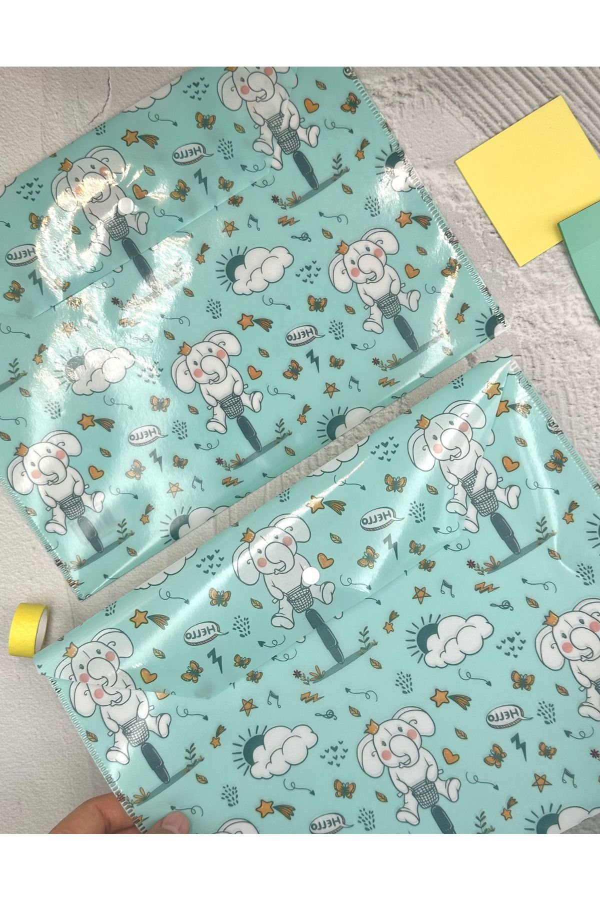ZeCo Collection Filin Yolculuğu Çıtçıtlı A4 2’li Dosya Seti / Düzenleyici Klasör