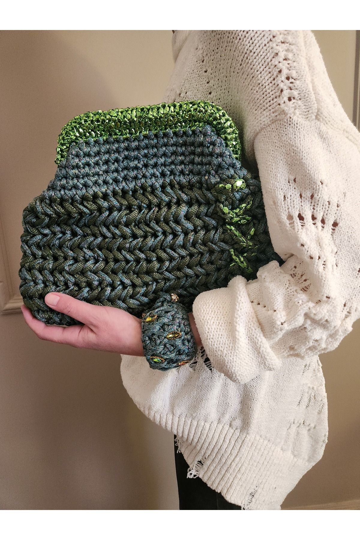 Bibi & Mimi Gizli Burslu Clutch Çanta