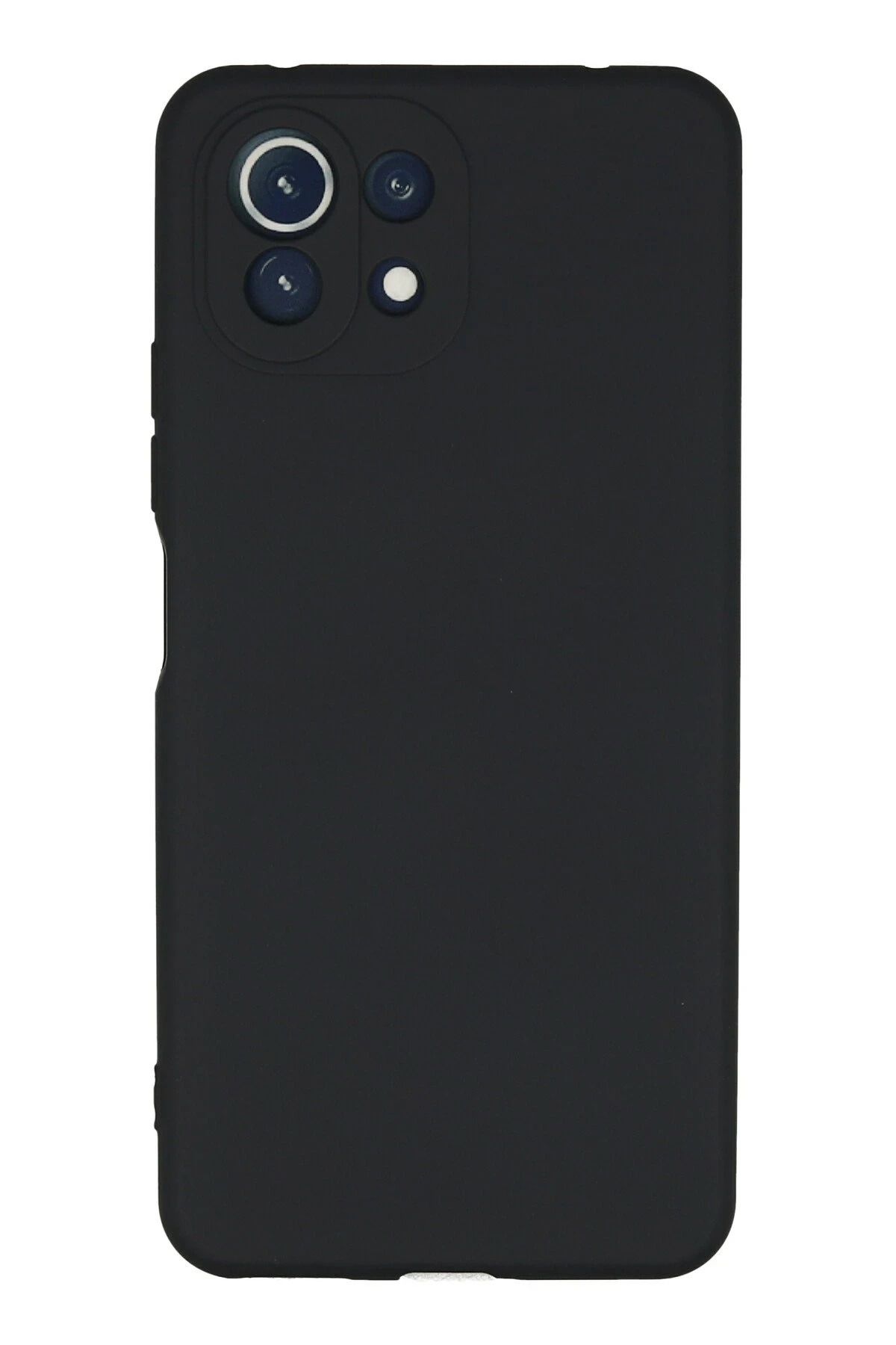 NewFace Xiaomi Mİ 11 Lite Kılıf Nano içi Kadife Silikon - Lacivert YNSMR