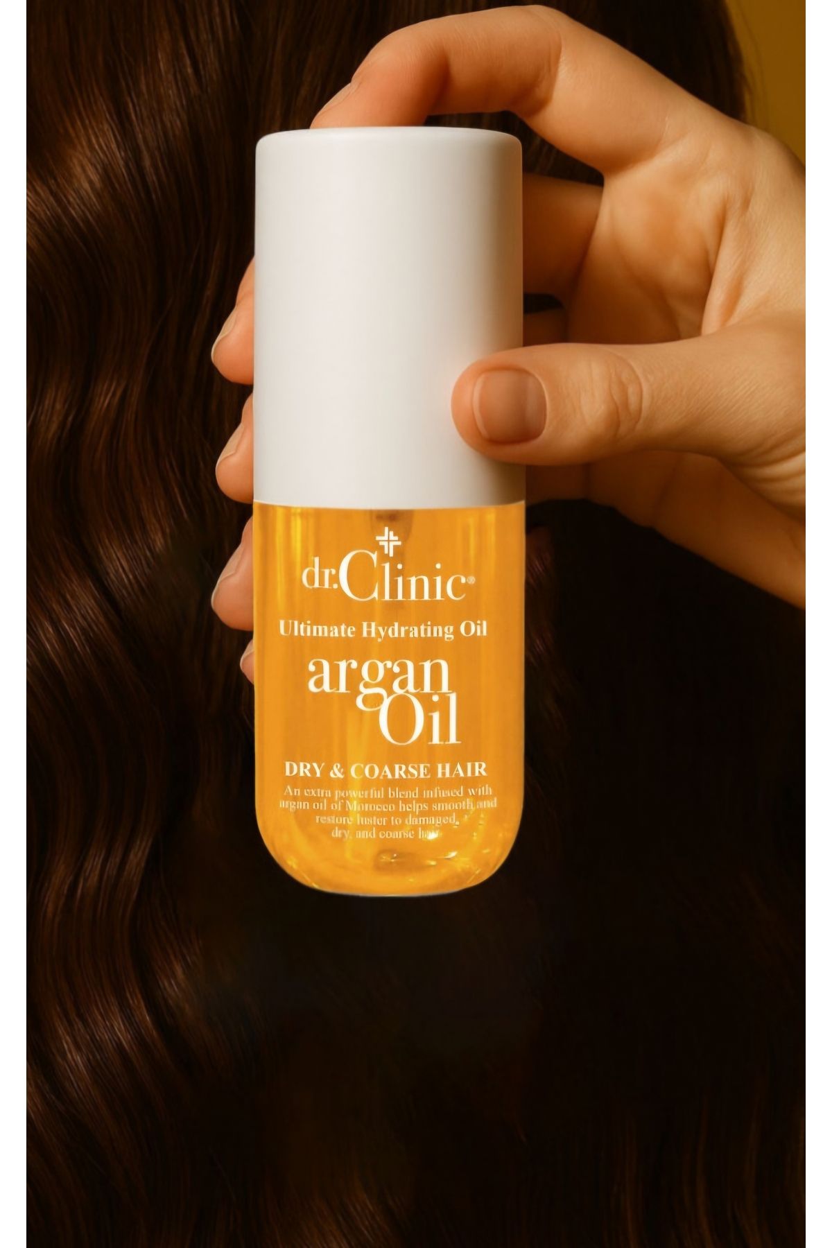 Dr. Clinic Saç Hacimlendirici,Besleyici ve Onarıcı Argan Özlü Saç Bakım Yağı 100ml