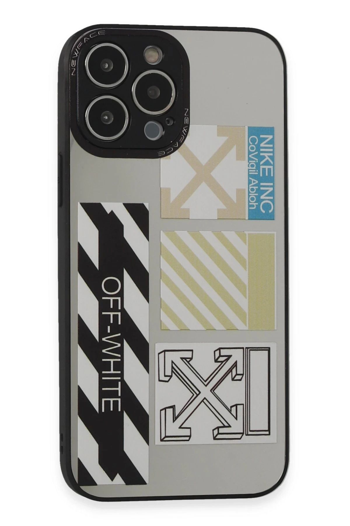 NewFace iPhone 13 Pro Kılıf Mirror Desenli Kapak - Mirror - 6 JOJUA