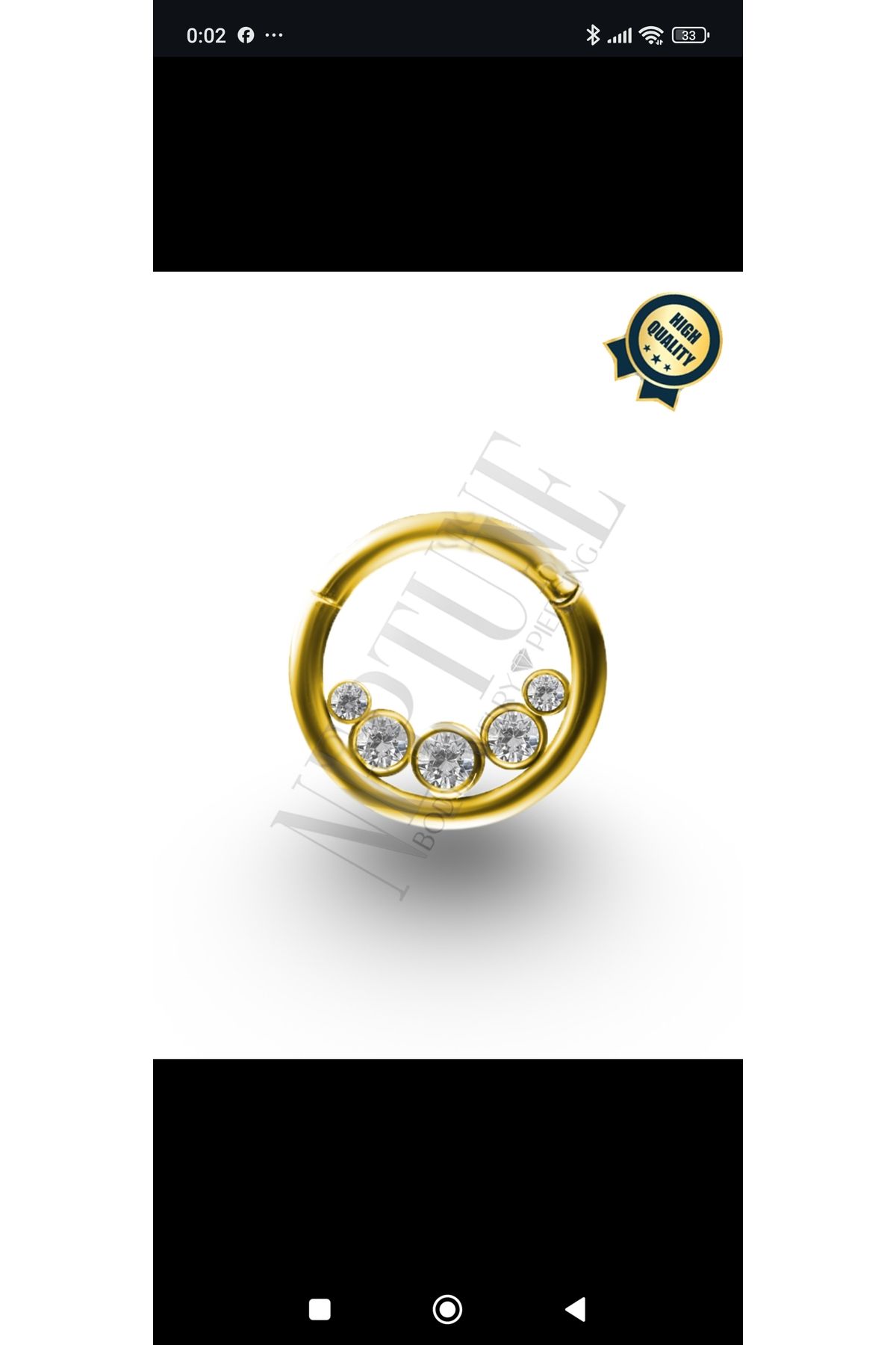 linaaksesuar Halka piercing
