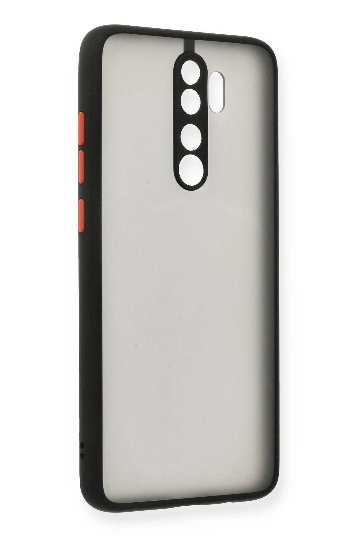NewFace Xiaomi Redmi Note 8 Pro Kılıf Montreal Silikon Kapak - Siyah BSTMY