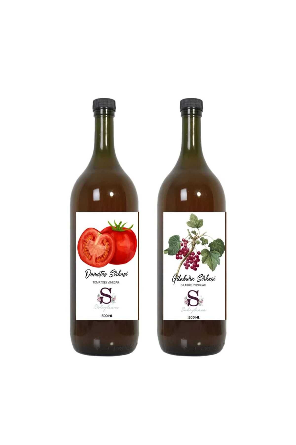 Süheylaana Doğal Domates Sirkesi 1500 Ml - Doğal Gilaburu Sirkesi 1500 Ml