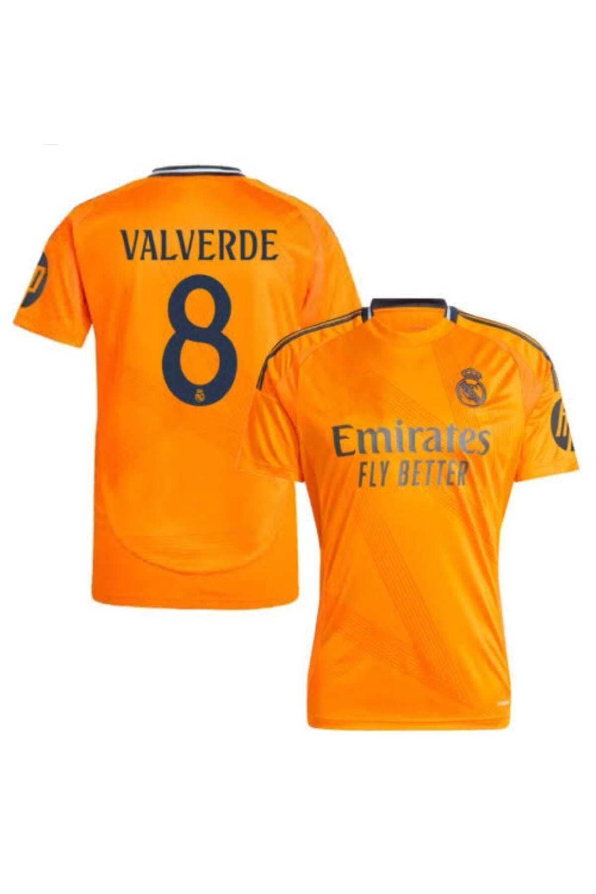 BYSPORTAKUS R.e.a.l Madridd 2024/25 Yeni Sezon Federico Valverde Deplasman Forması