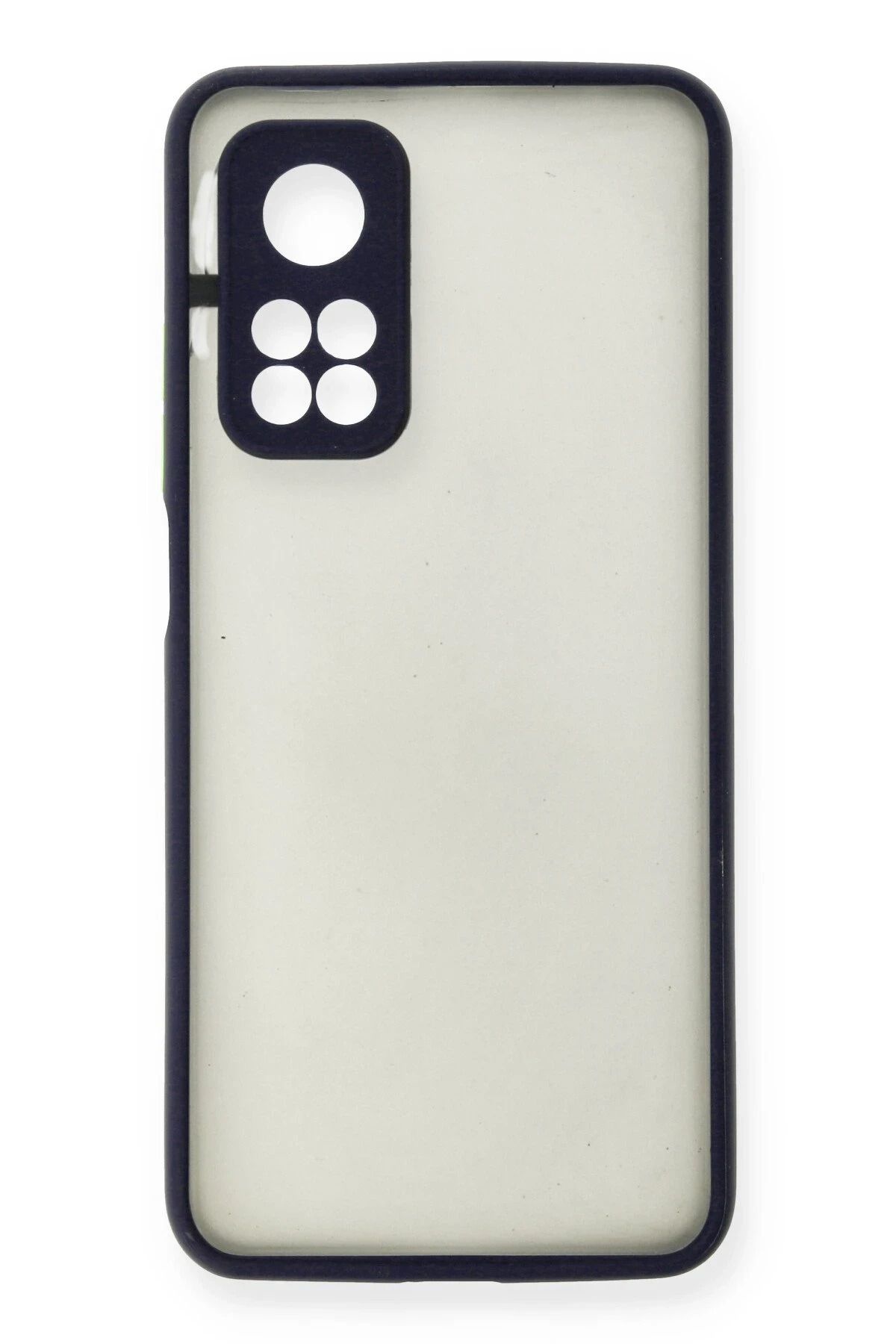 NewFace Xiaomi Mi 10T Kılıf Montreal Silikon Kapak - Lacivert BSTMY