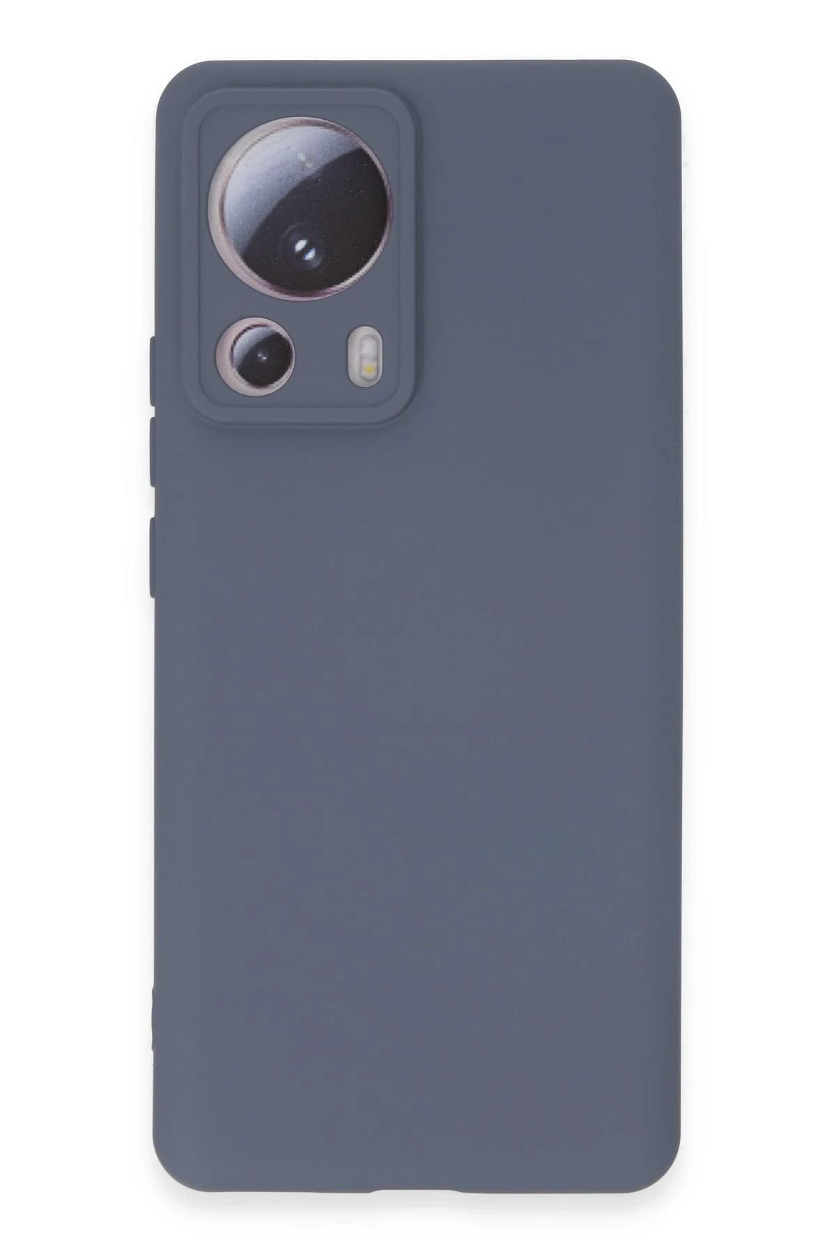 NewFace Xiaomi Mi 13 Lite Kılıf Nano içi Kadife Silikon - Gri YNSMR