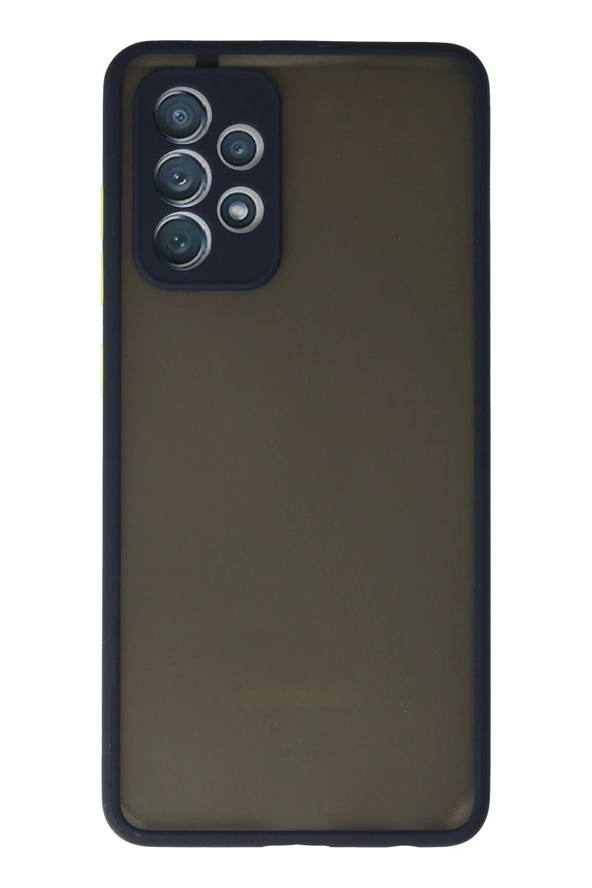 NewFace Samsung Galaxy A52 Kılıf Montreal Silikon Kapak - Lacivert JOJUA