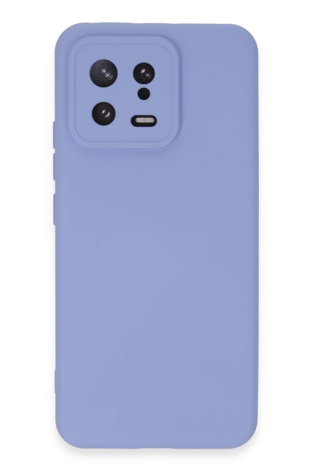 NewFace Xiaomi Mi 13 Kılıf Nano içi Kadife Silikon - Lila JOJUA