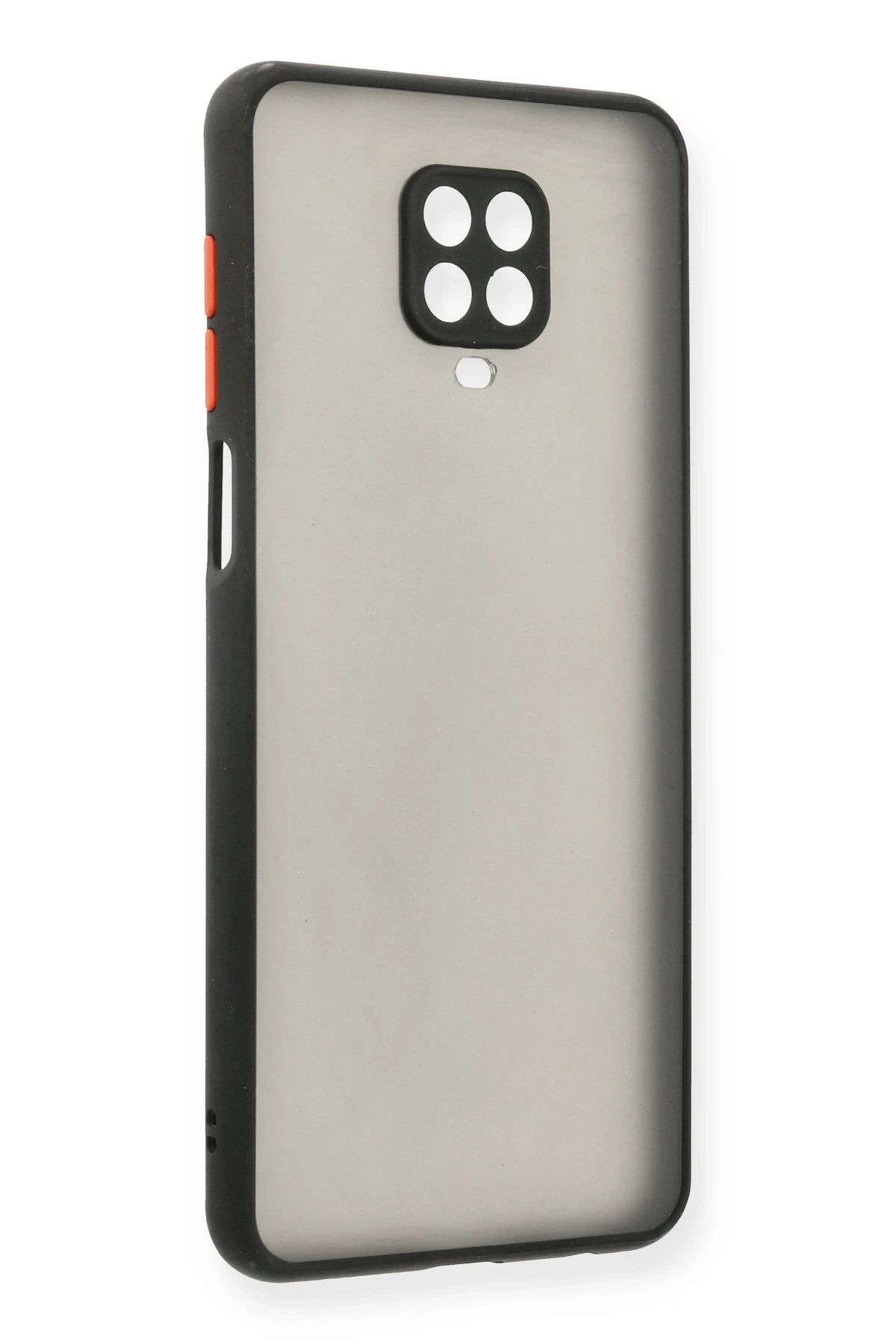 NewFace Xiaomi Redmi Note 9 Pro Kılıf Montreal Silikon Kapak - Siyah BSTMY
