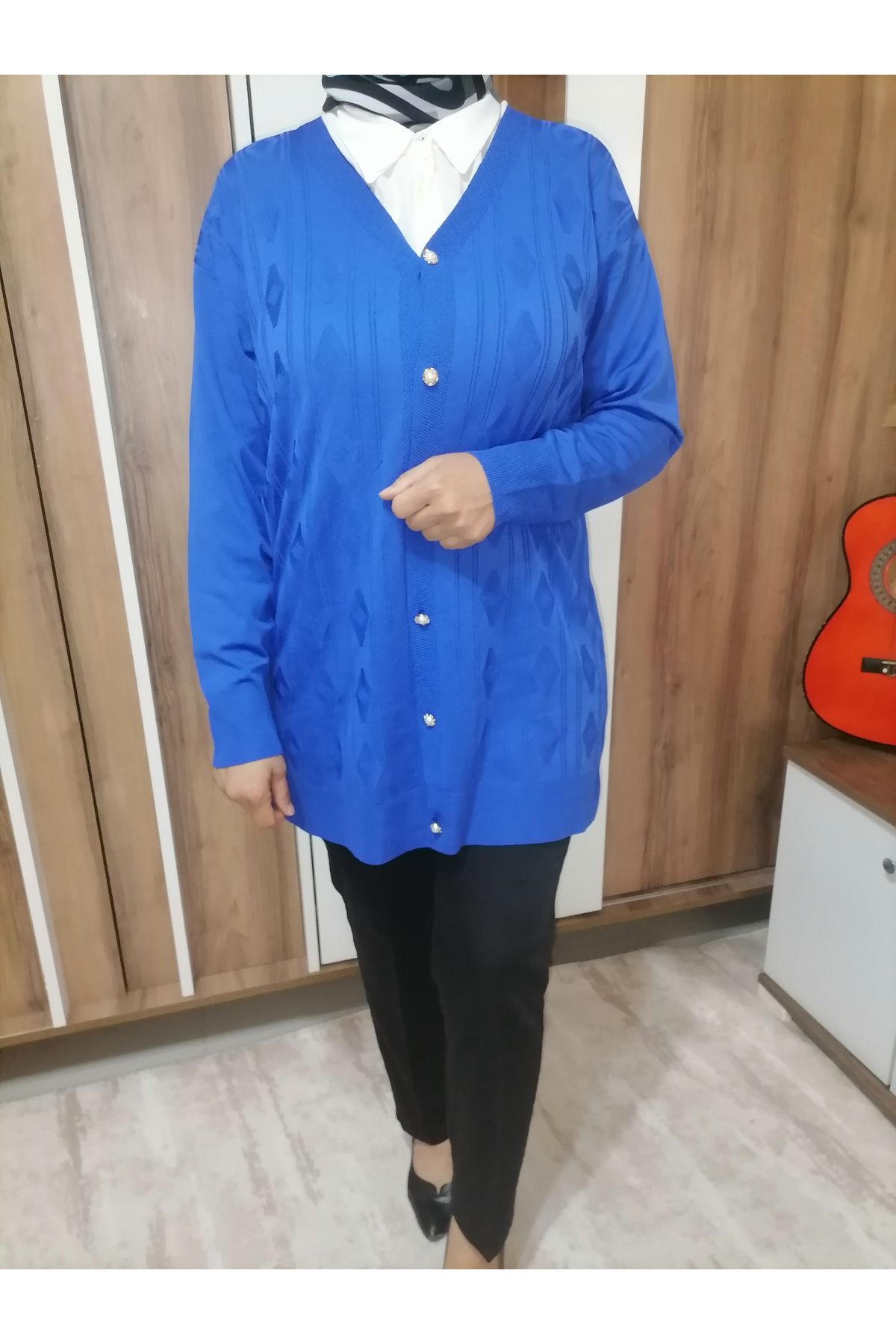 Jose Clothing İnce Tesettür Triko Ceket Yelek