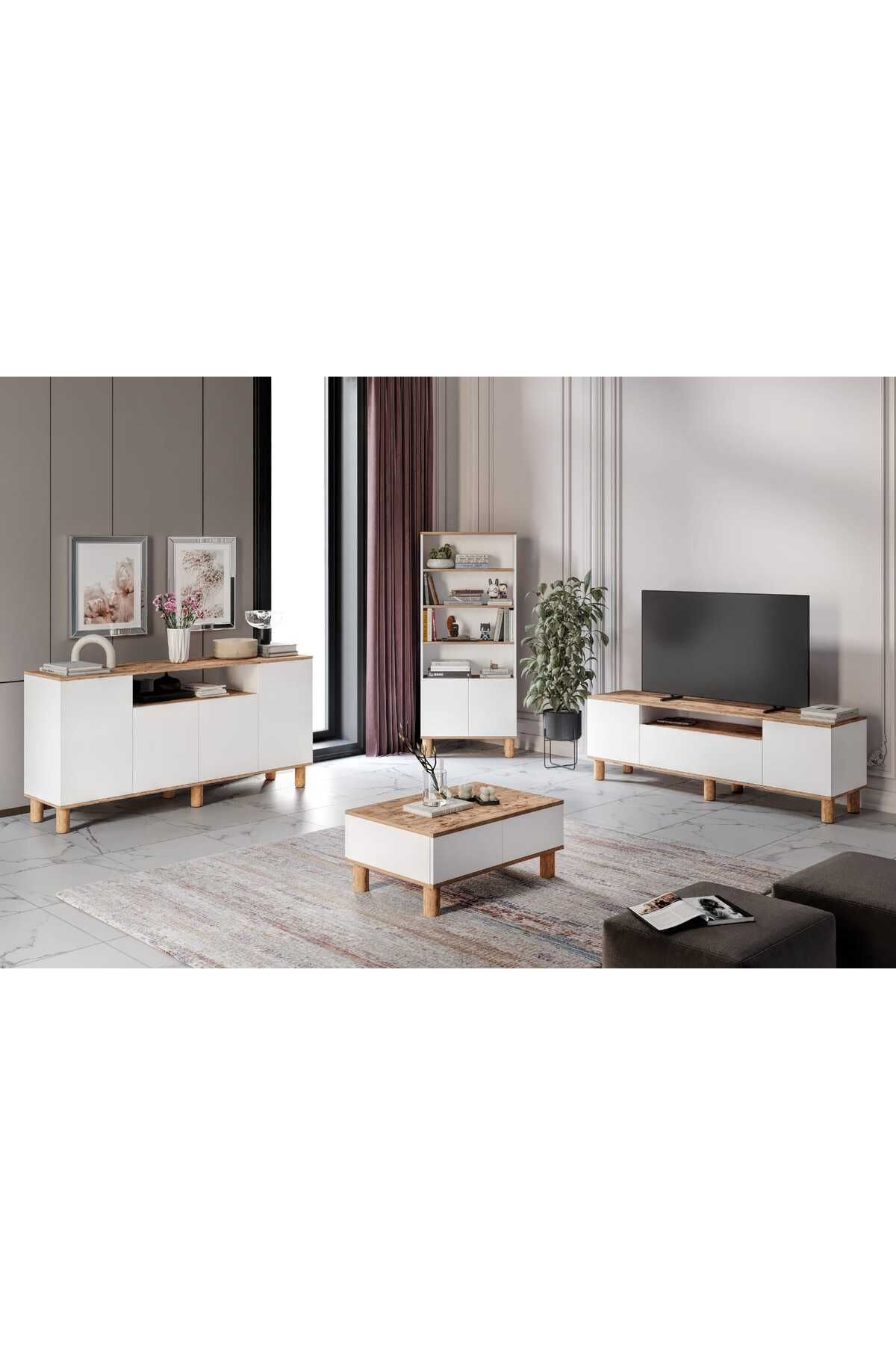 VNSMODULER SMART 4'LÜ SALON SET TAKIMI