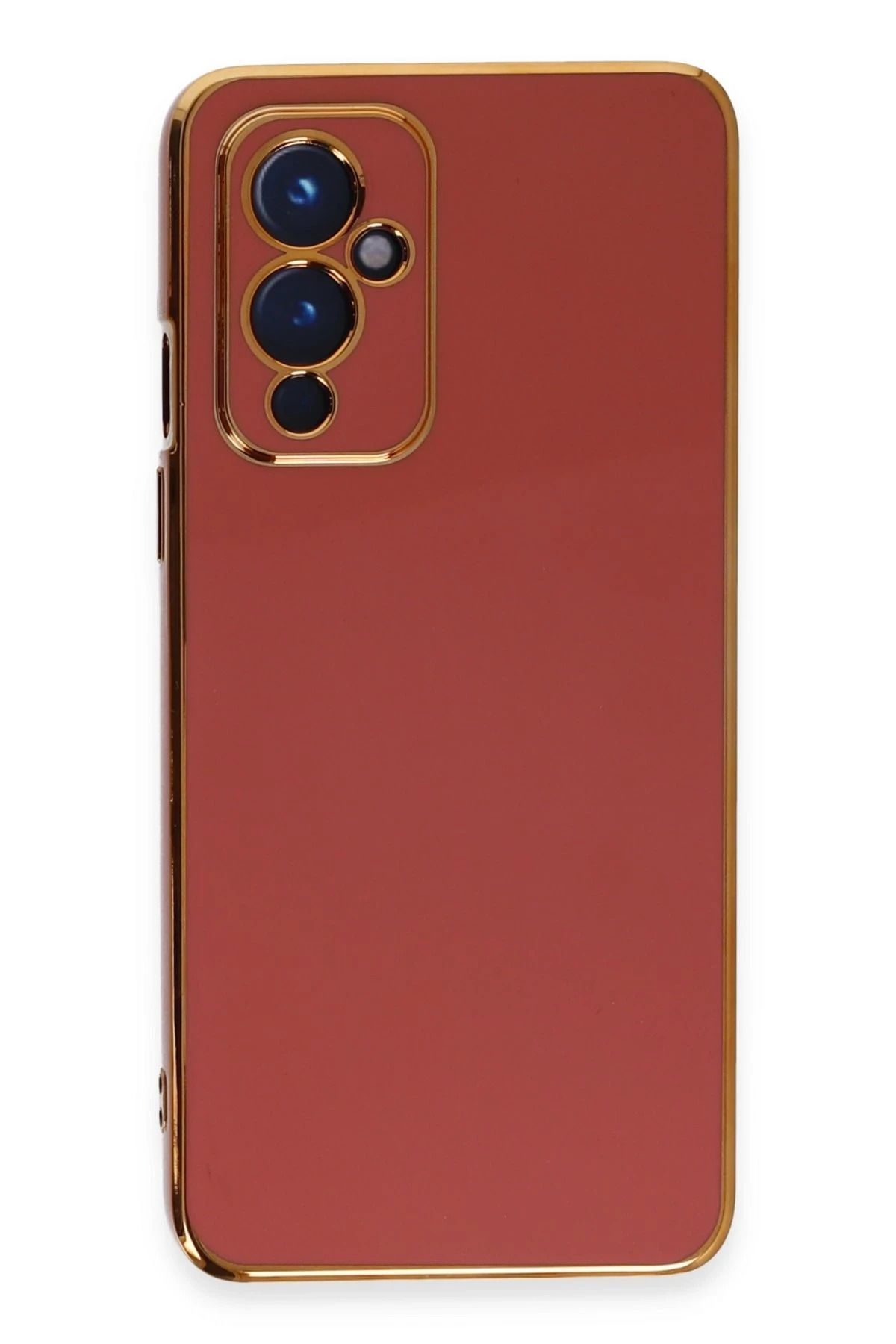 NewFace One Plus 9 Kılıf Volet Silikon - Kırmızı BSTMY