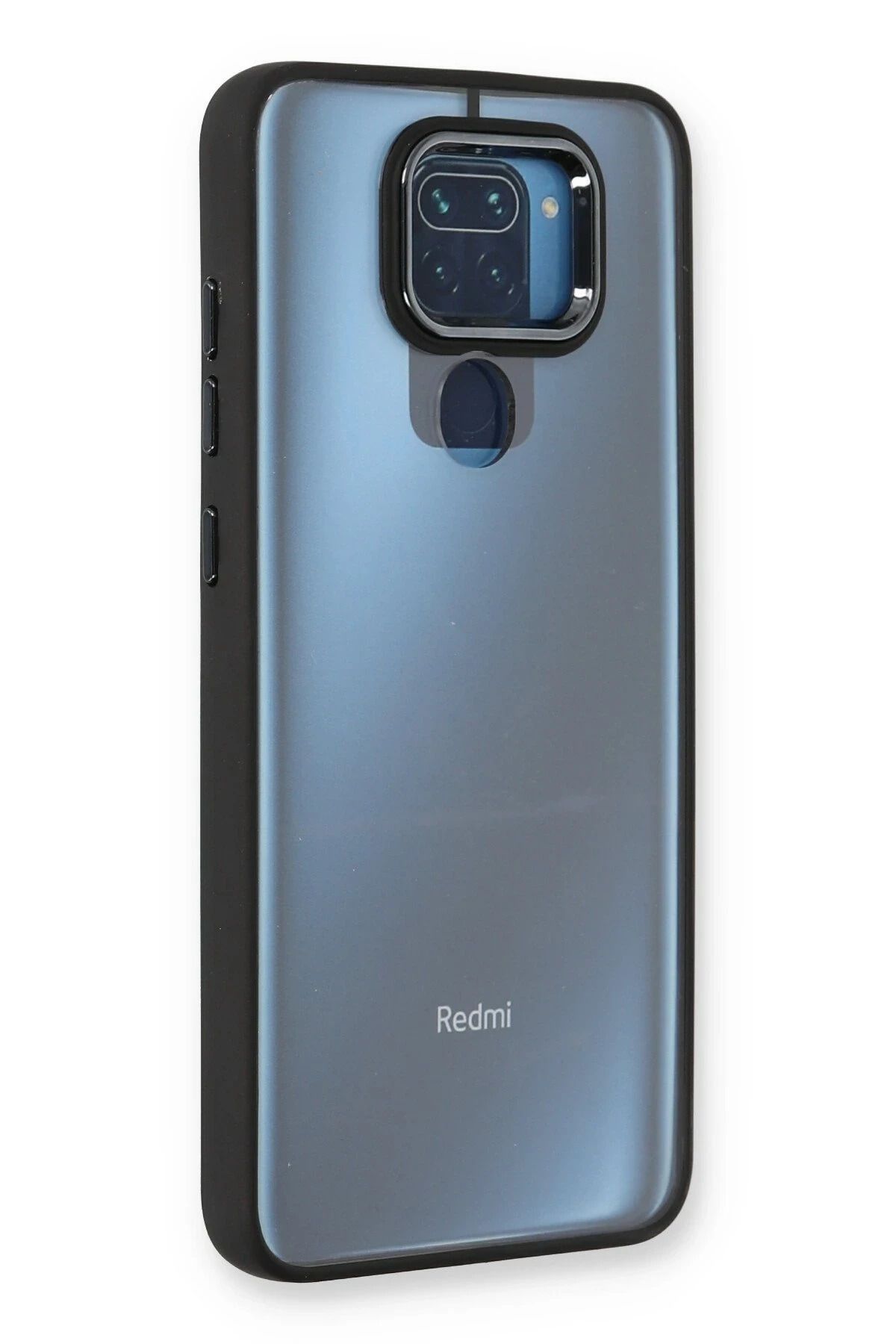 NewFace Xiaomi Redmi Note 9 Kılıf Dora Kapak - Siyah LZWDR