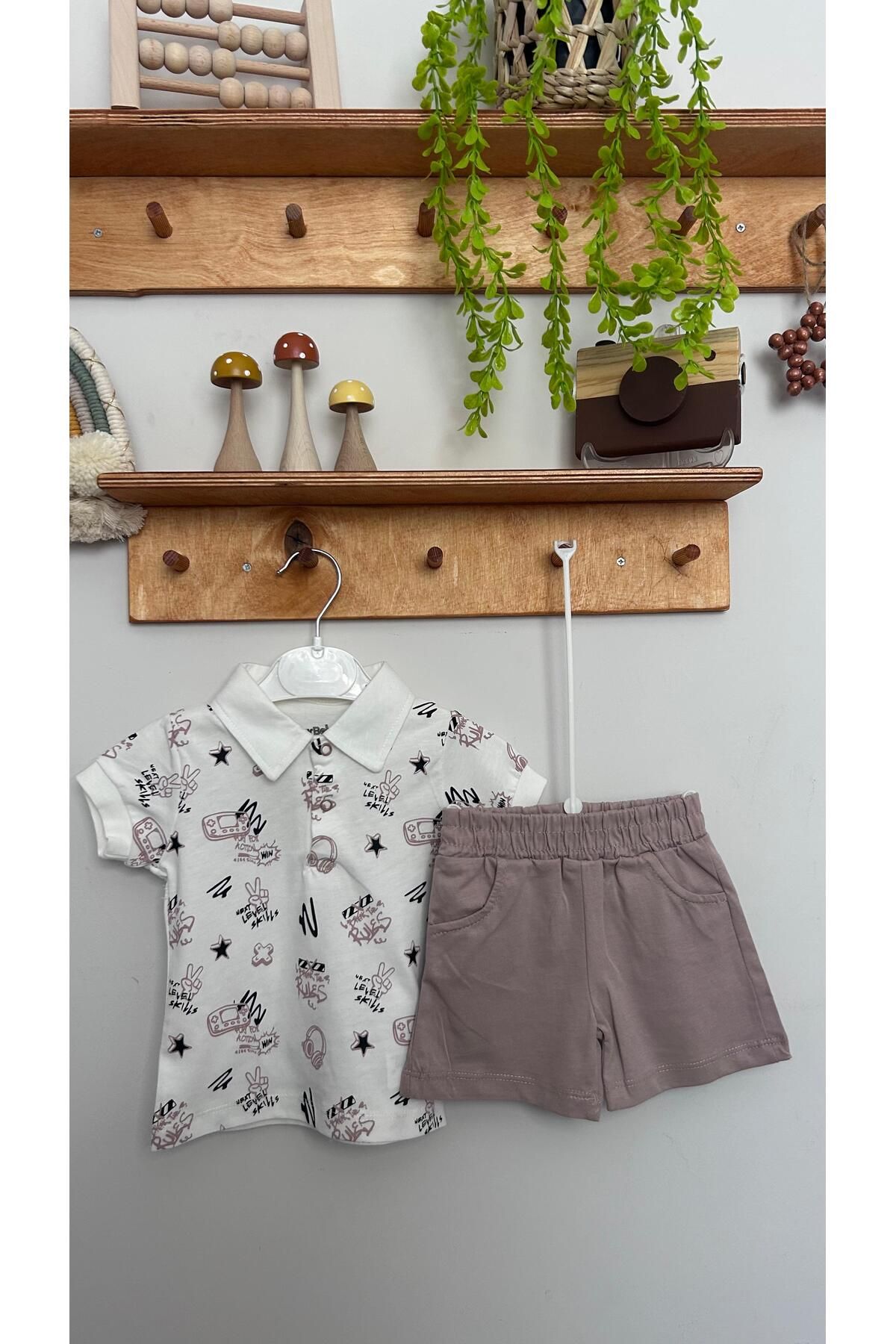Rila Collection Bebek Erkek Yazlık Alt-Üst Takım