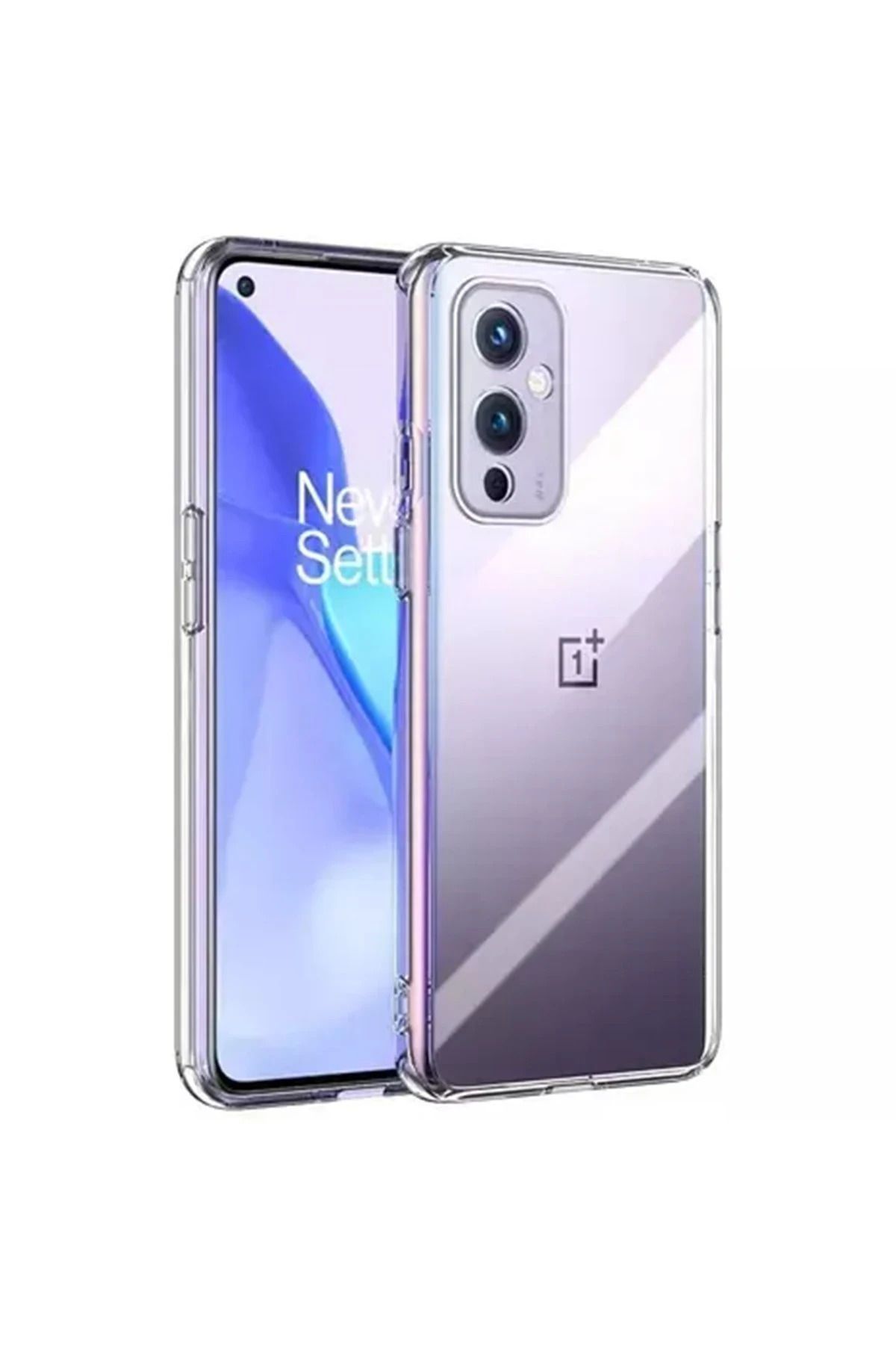 NewFace One Plus 9 Kılıf Lüx Şeffaf Silikon BSTMY