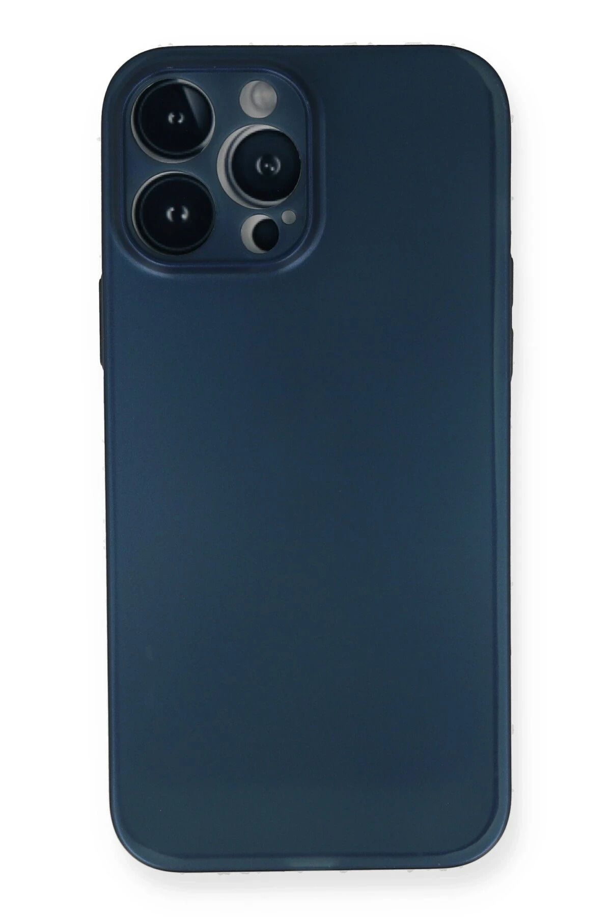 NewFace iPhone 14 Pro Kılıf PP Ultra İnce Kapak - Mavi LZWDR