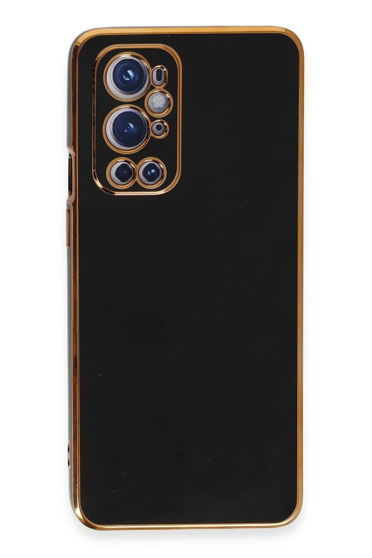 NewFace One Plus 9 Pro Kılıf Volet Silikon - Siyah JOJUA