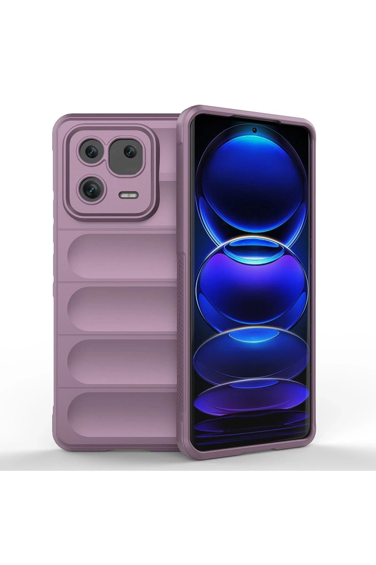 NewFace Xiaomi Mi 13 Pro Kılıf Optimum Silikon - Mor YNSMR