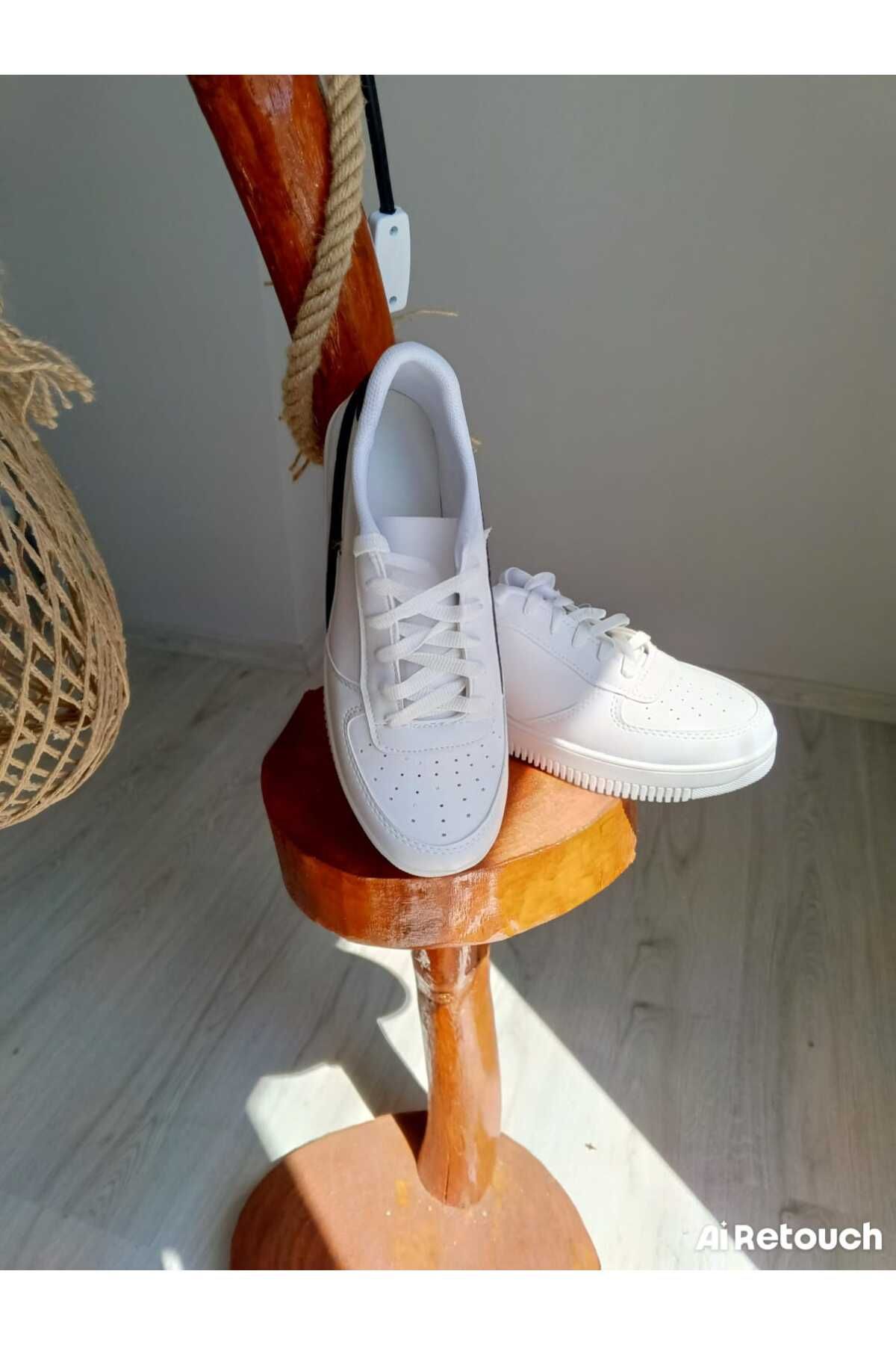 KING SEZAR Beyaz Sneaker Spor Ayakkabı Erkek Spor Ayakkabı