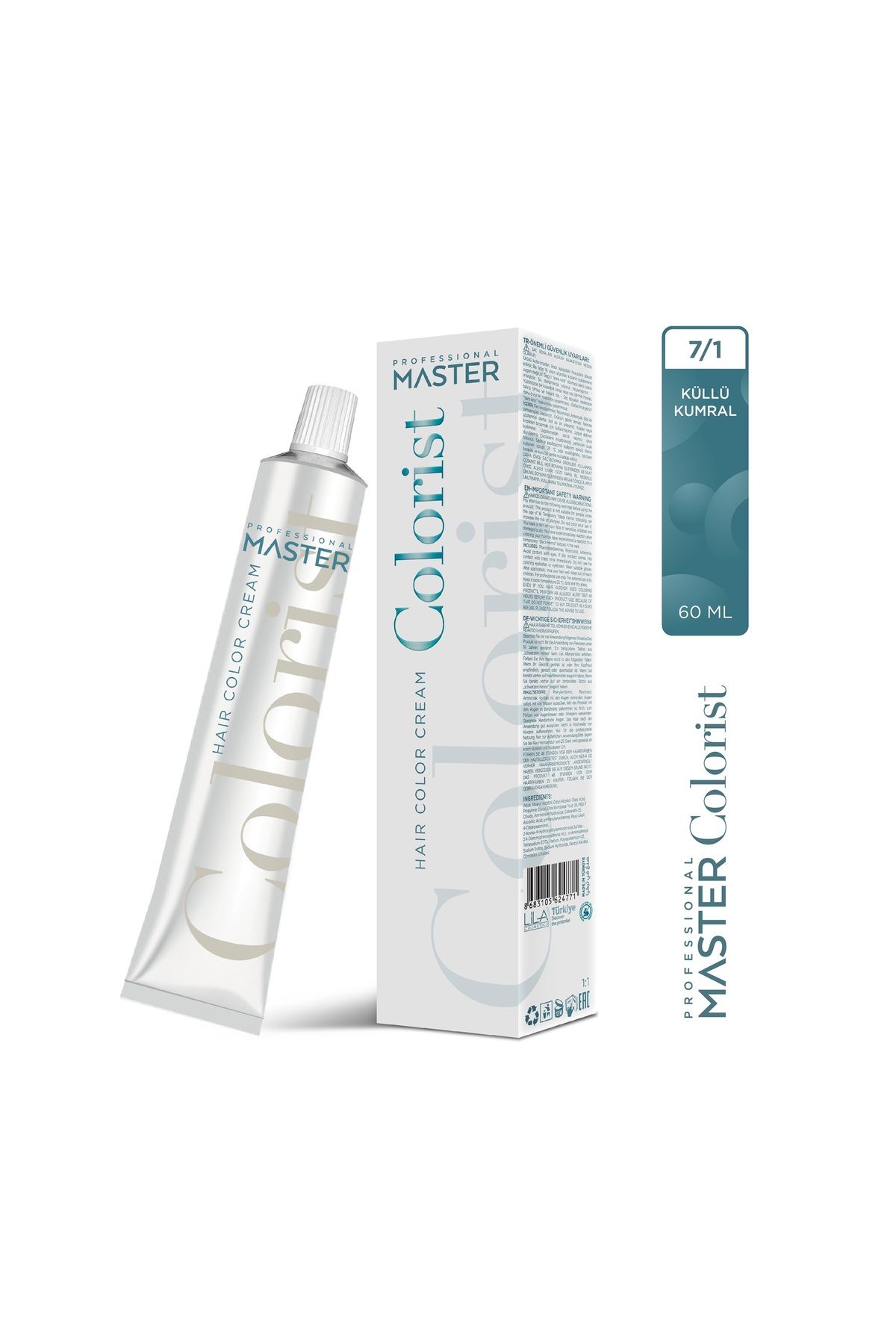 MUK's Beauty Tools MASTER COLORIST 60 ml Tüp Boya Saç Boyası 60 Renk Kuaför 3