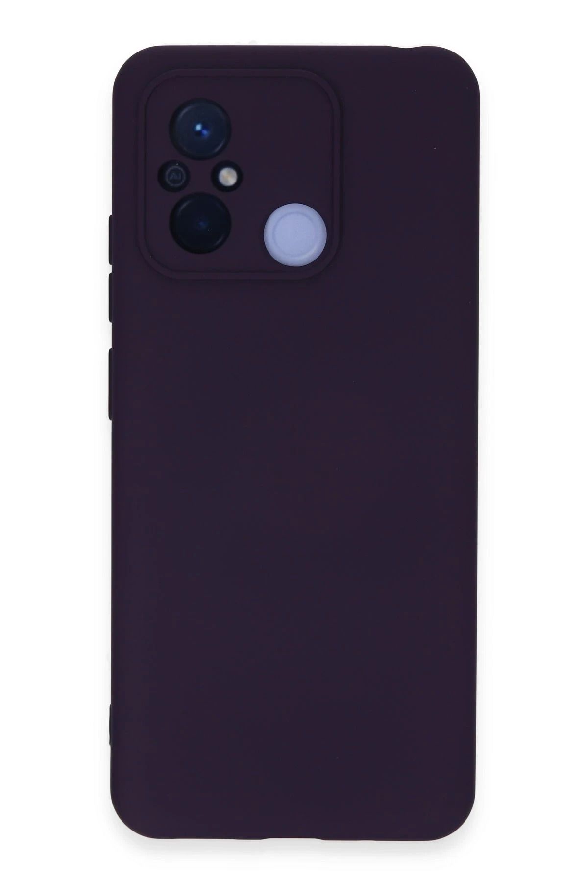 NewFace Xiaomi Redmi 12C Kılıf Nano içi Kadife Silikon - Mor LZWDR
