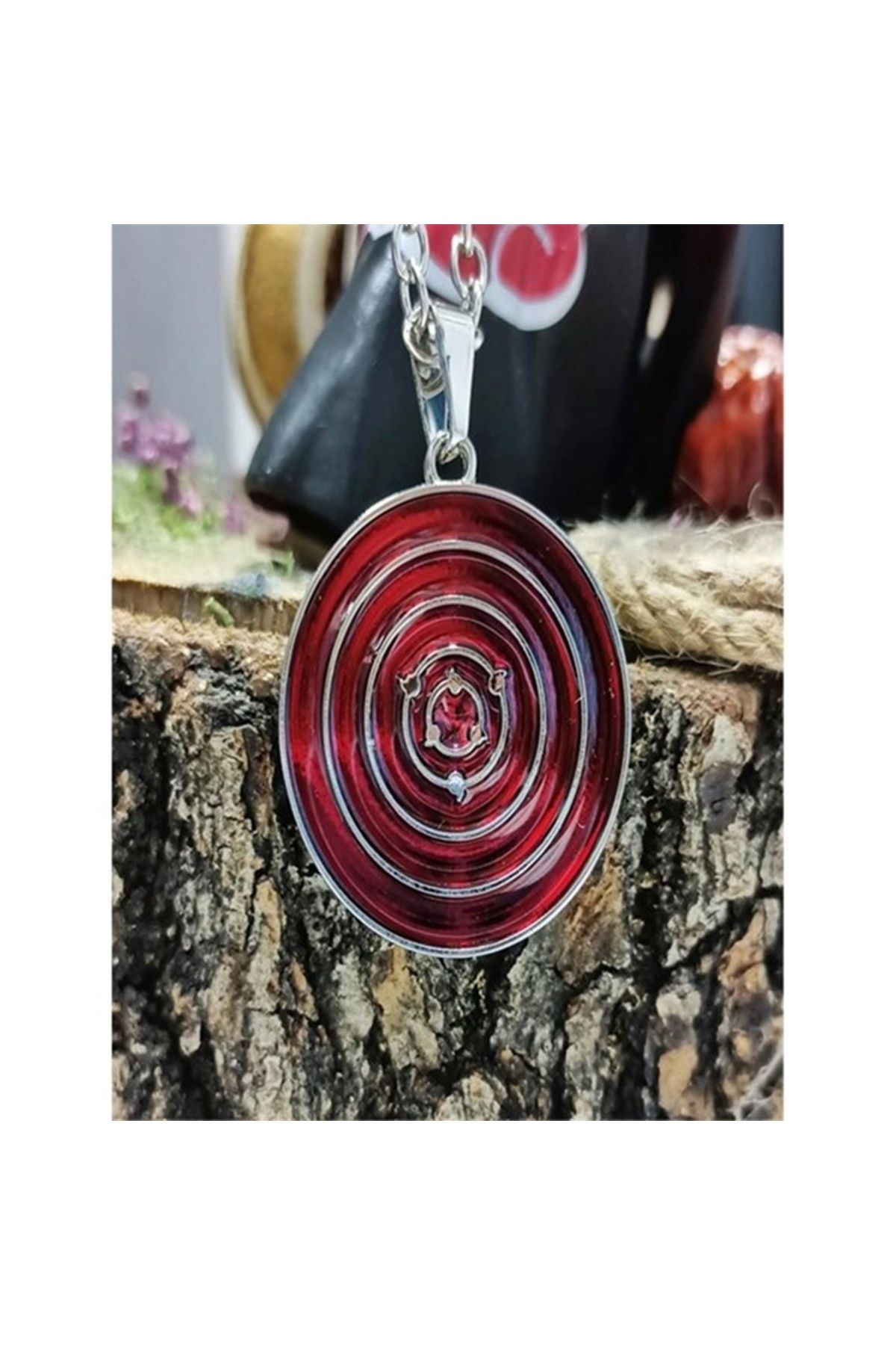 galaxyboutique Naruto Logo İtem İthal Kolye
