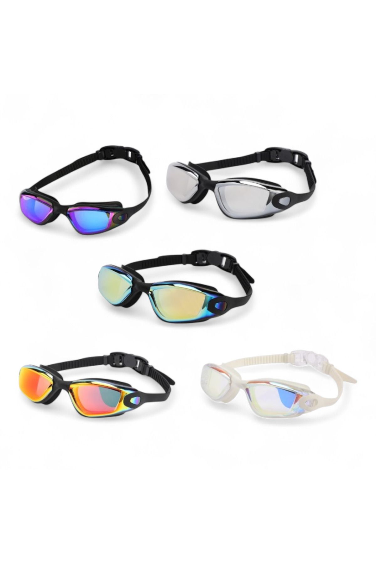 Peda Toy Silikon Yüzücü Gözlüğü (Buğu Önleyici & Uv Filtre) G640DM