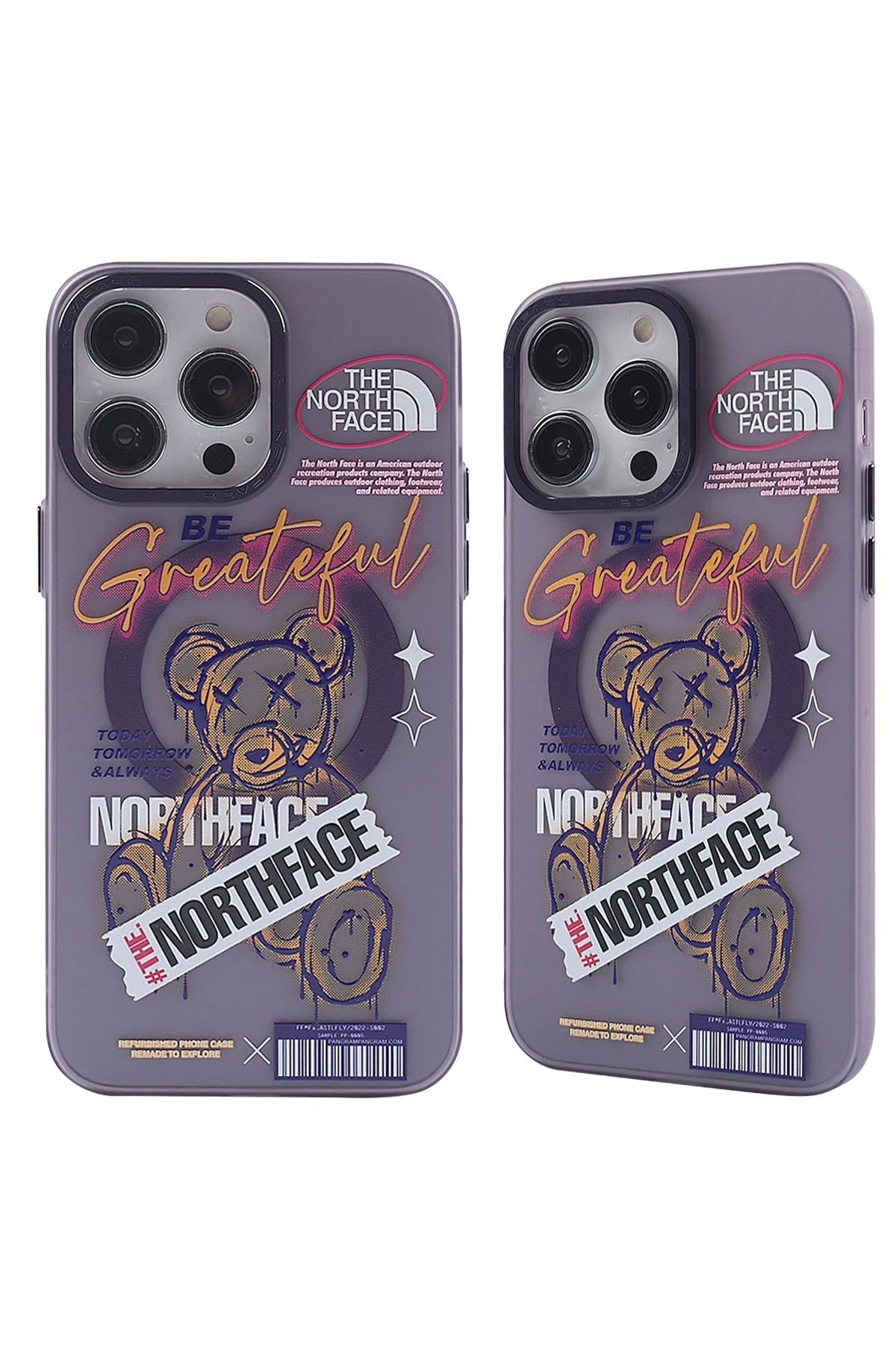 NewFace iPhone 13 Pro Kılıf Apollo Magneticsafe Desenli Kapak - Apollo Mor - 2 JOJUA