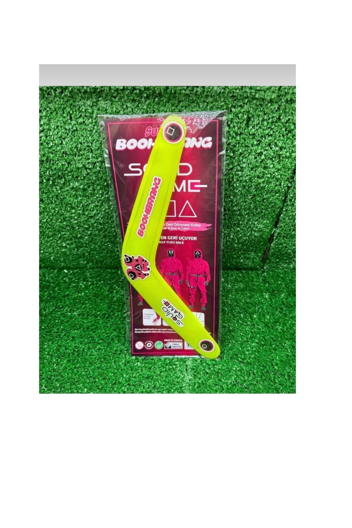 Genel Markalar Squit Game Boomerang Plastik Oyuncak Çocuk Oyuncağı