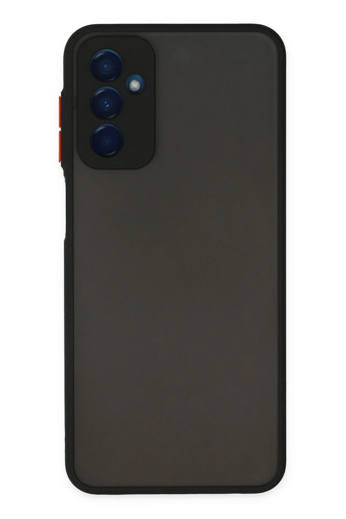 NewFace Samsung Galaxy M13 Kılıf Montreal Silikon Kapak - Siyah HNZRN