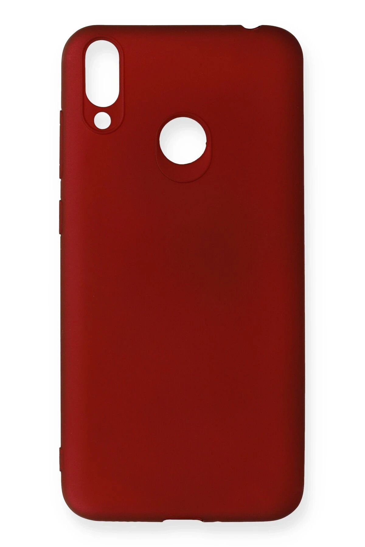 NewFace Huawei Honor 8C Kılıf First Silikon - Bordo DPMAH