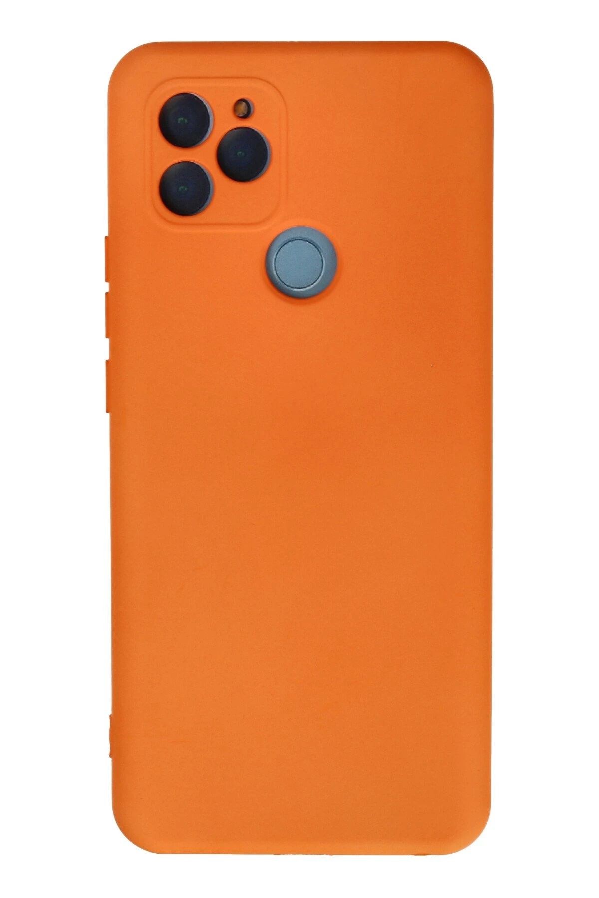 NewFace General Mobile GM 21 Kılıf Nano içi Kadife Silikon - Turuncu NRMSA