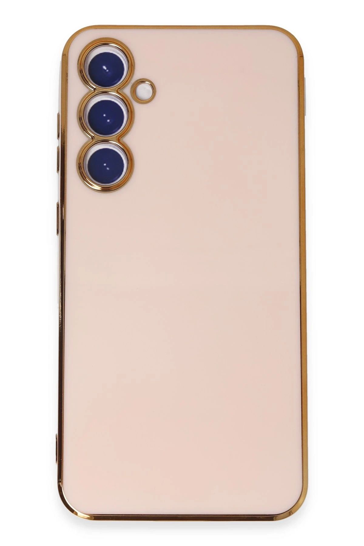NewFace Samsung Galaxy S23 FE Kılıf Volet Silikon - Pembe HNZRN