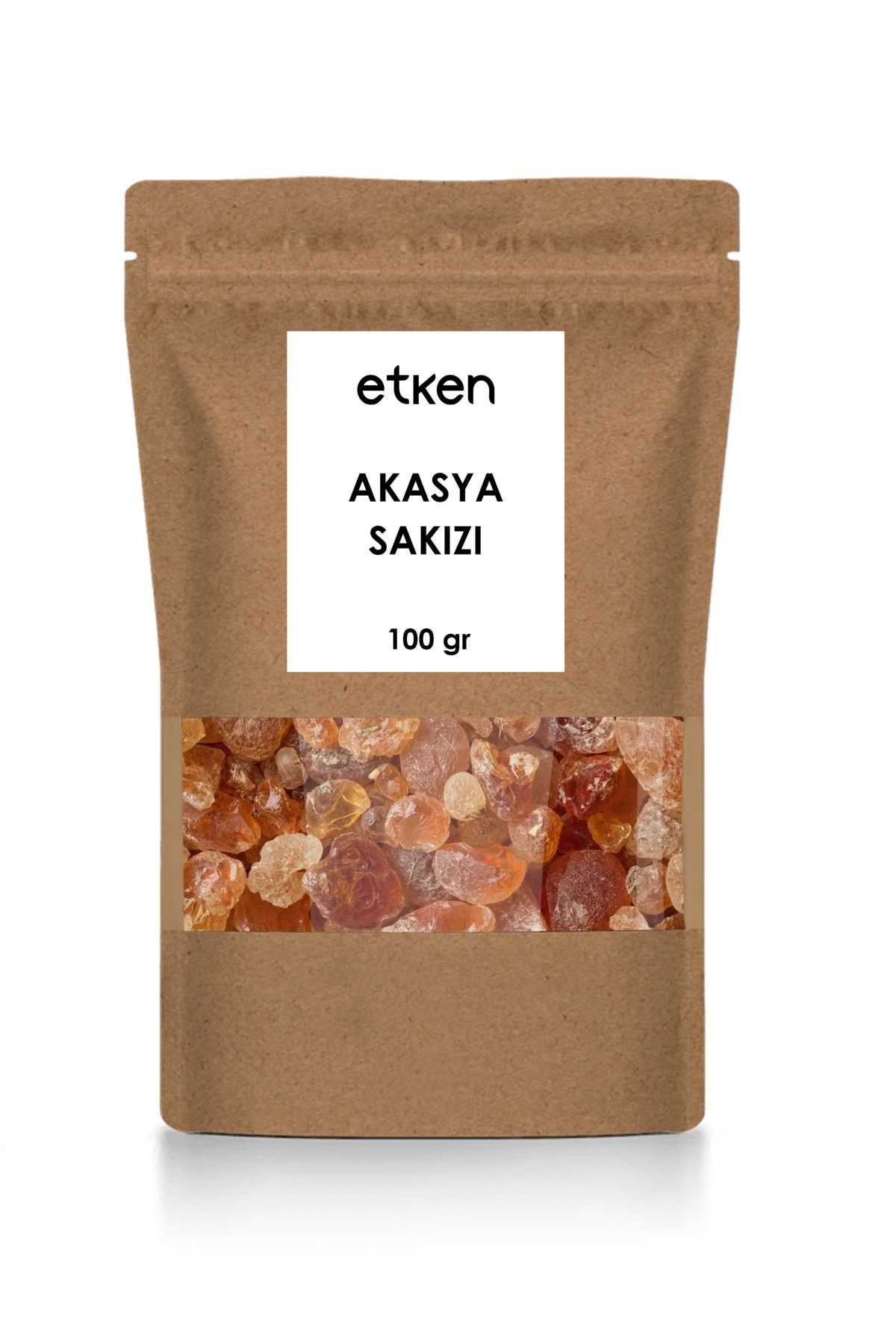etken Arap Zamkı - Arabic Gum (AKASYA SAKIZI) 100g