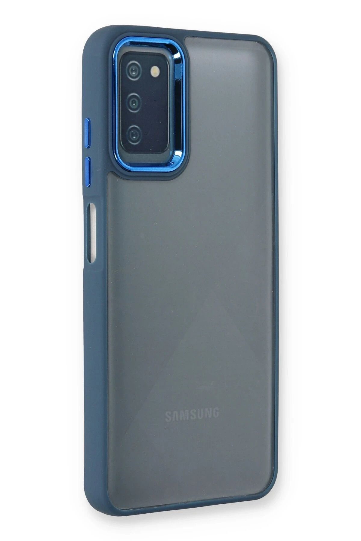 NewFace Samsung Galaxy A03S Kılıf Dora Kapak - Mavi JOJUA