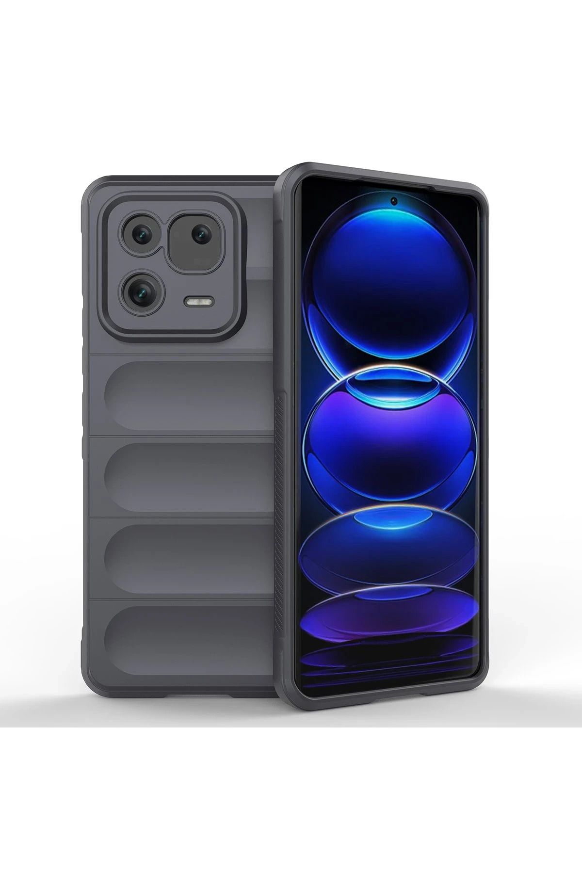 NewFace Xiaomi Mi 13 Pro uyumlu Kılıf Optimum Silikon - Siyah FERRG