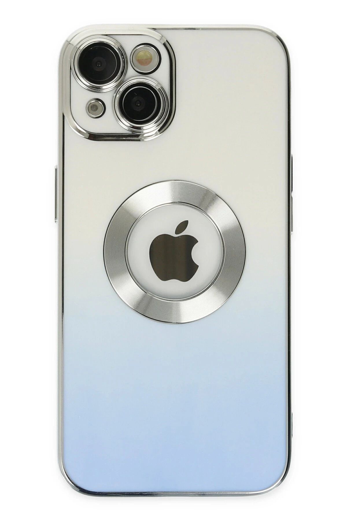 NewFace iPhone 14 Plus Kılıf Best Silikon - Mavi HNZRN